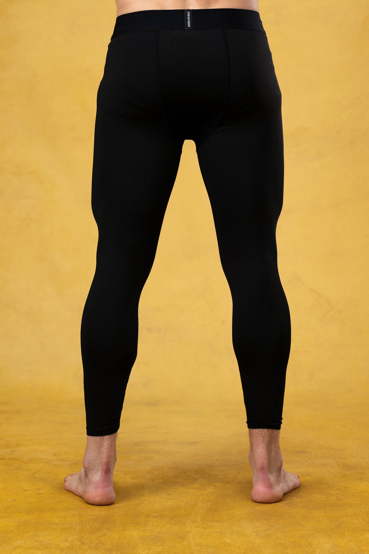 CRKSOLY. Men Black Compression Pants, product photo 8