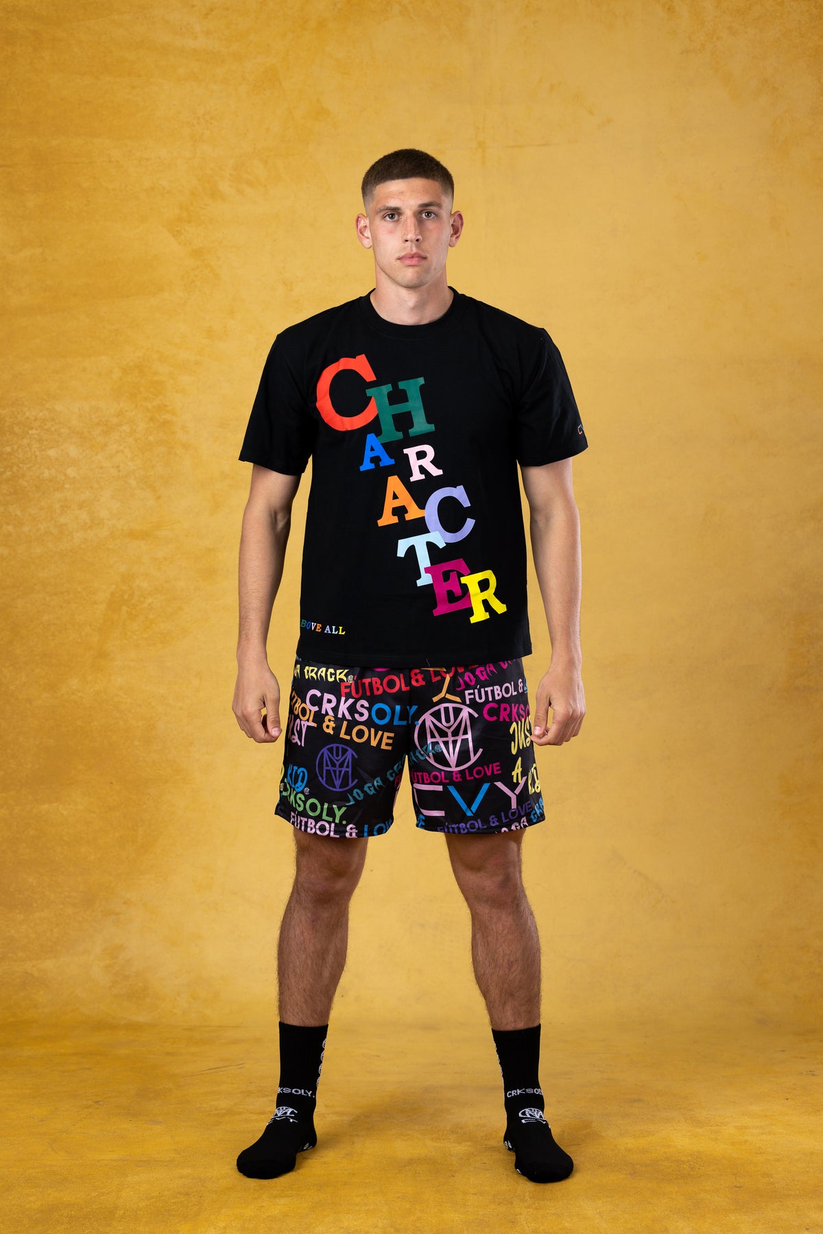 CHARACTER Men Streetwear Style T-Shirt, product photo 7