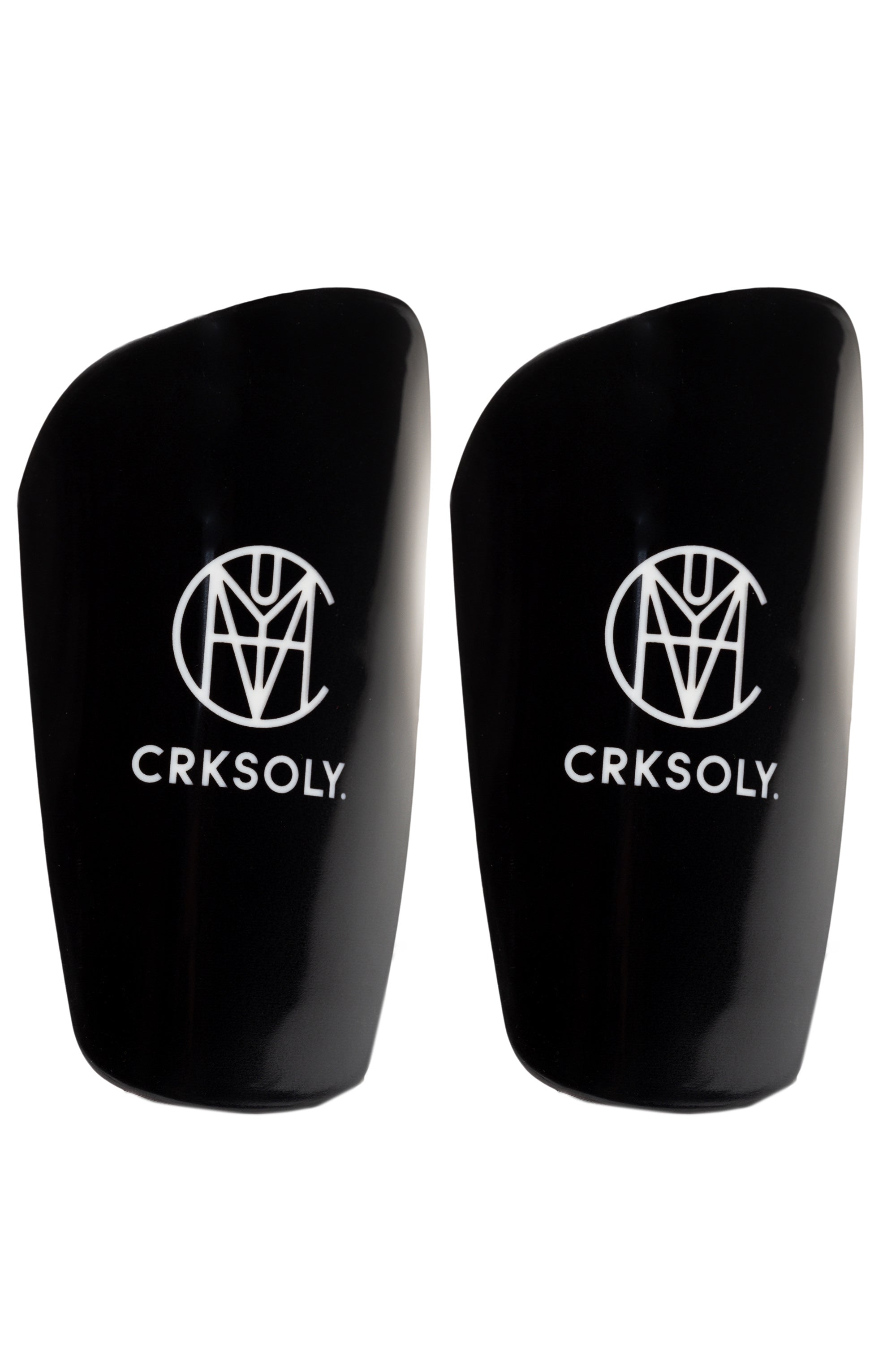 CRKSOLY. Black Shin Guards, product photo 3