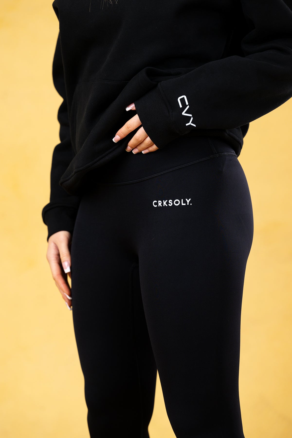 CRKSOLY. Women BLK Leggings, product photo 1