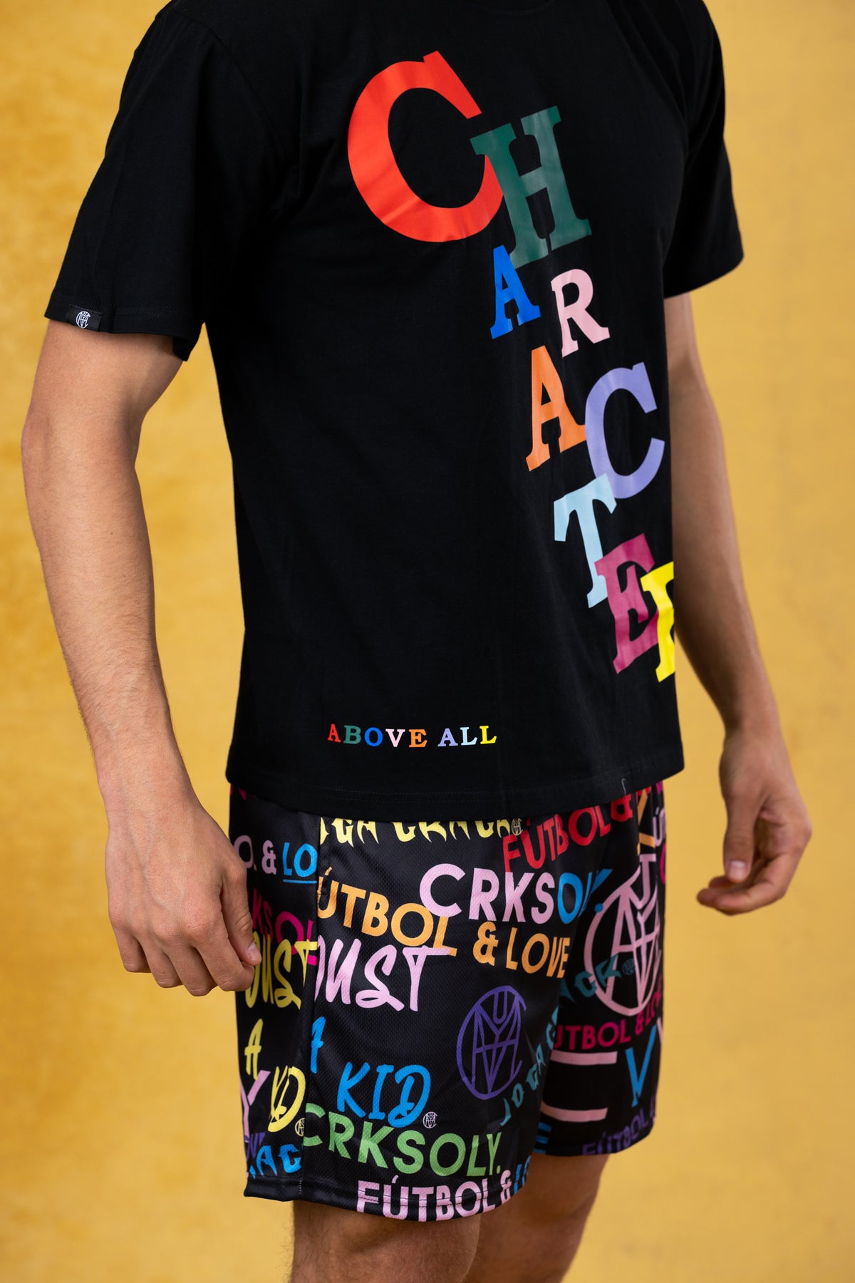 CHARACTER Men Streetwear Style T-Shirt, product photo 3
