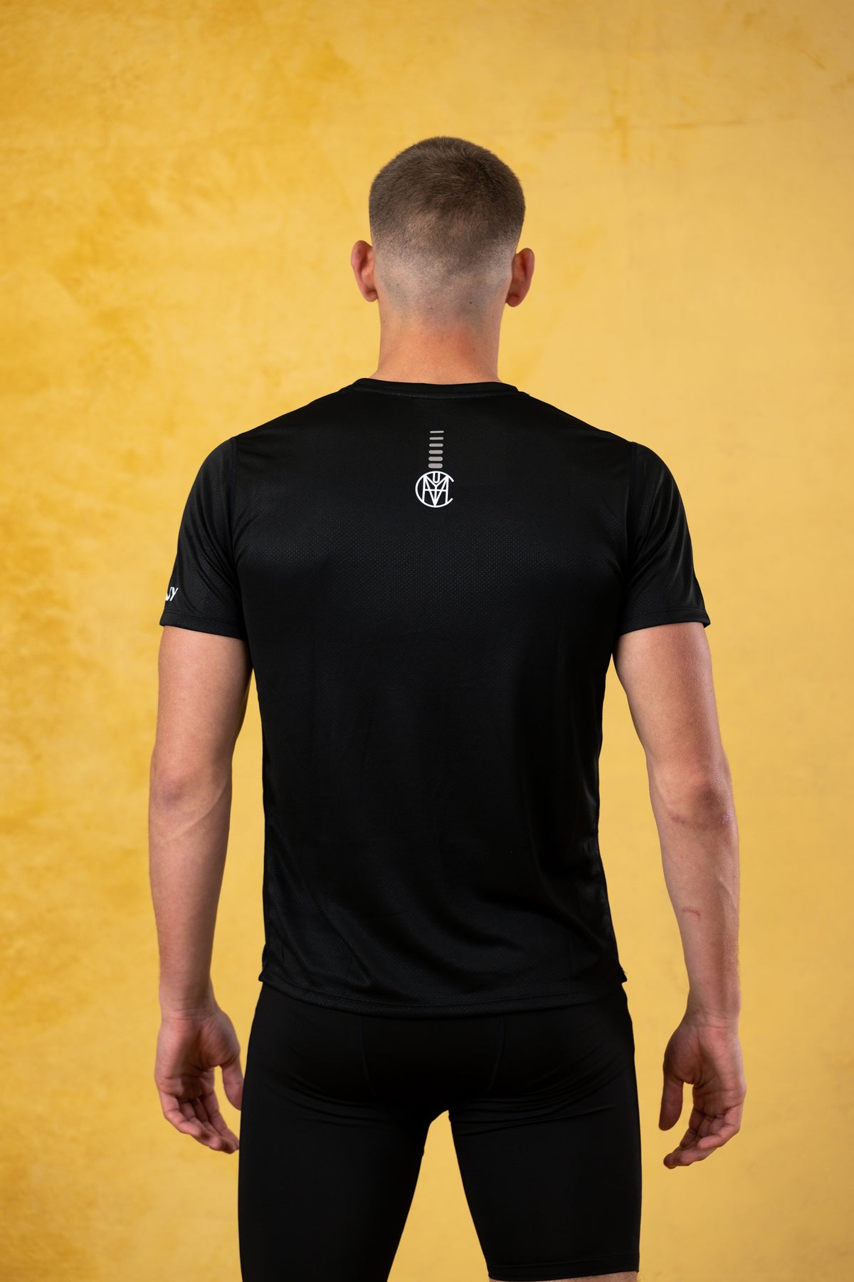 CRKSOLY. Men Black Training Top, product photo 6