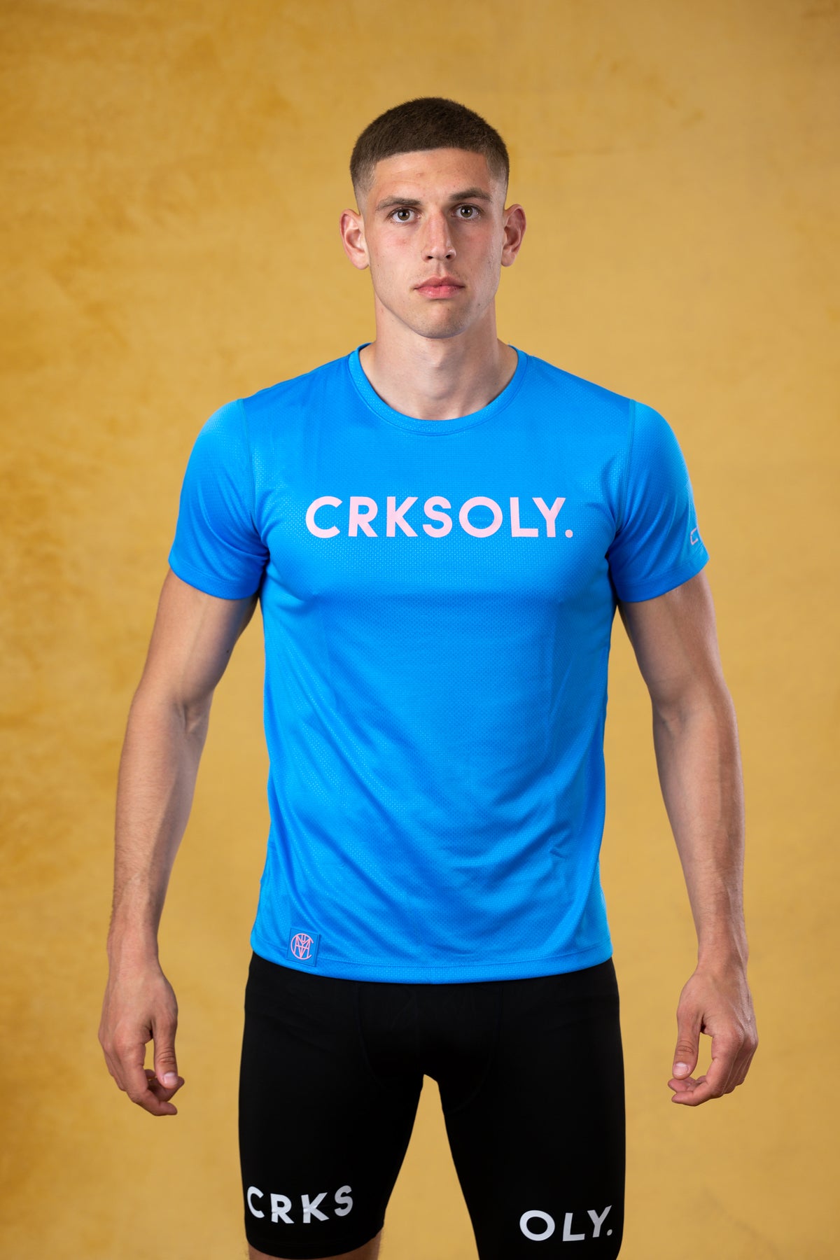 CRKSOLY. Men Sky Training Top, product photo 1