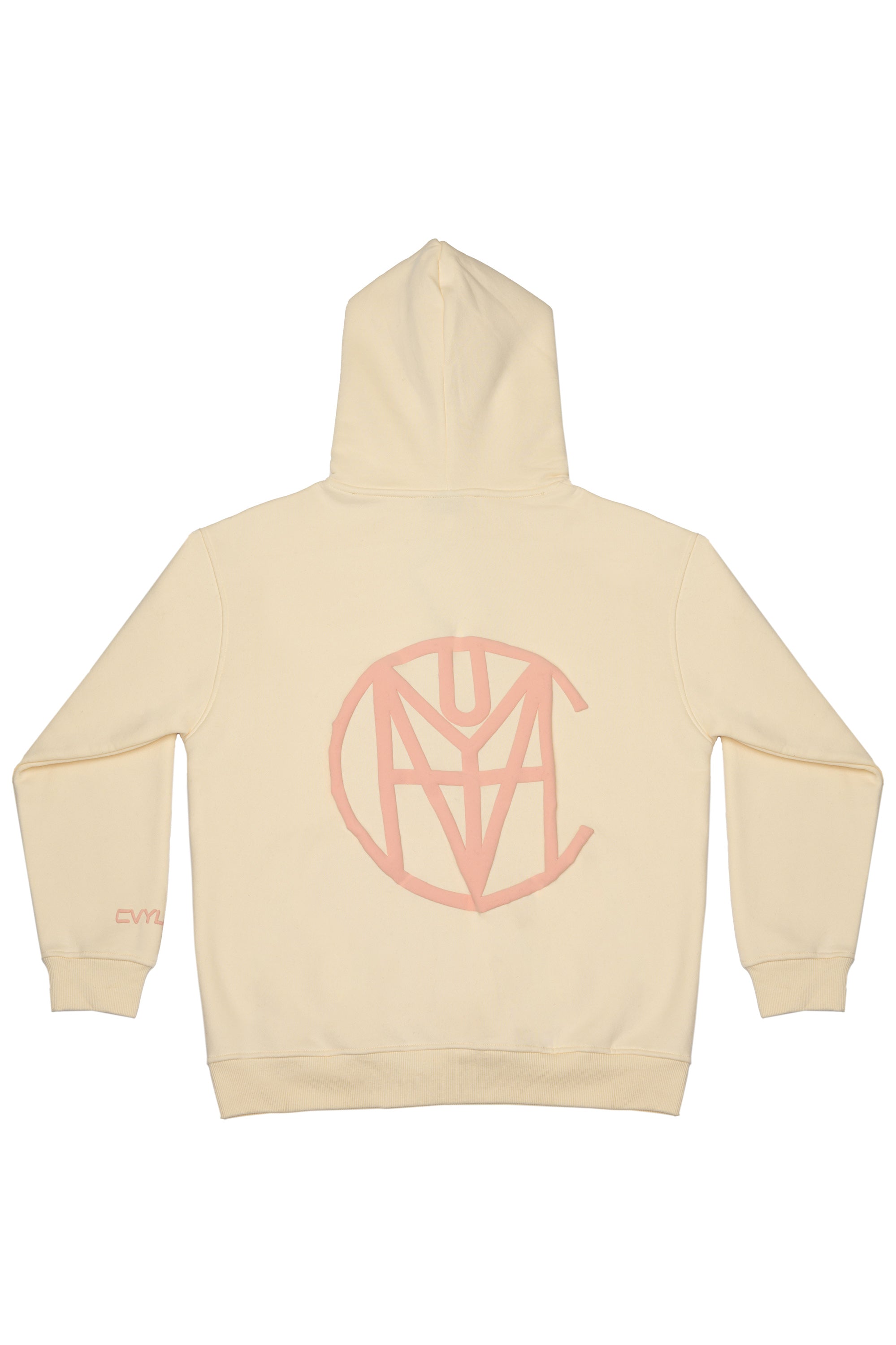 CRKSOLY. Men OFW Cream Hoodie, product photo 5