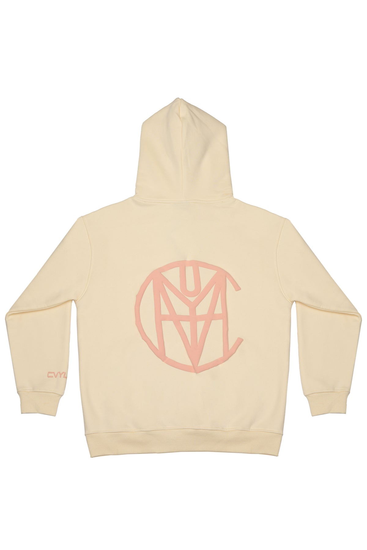 CRKSOLY. Men OFW Cream Hoodie, product photo 5