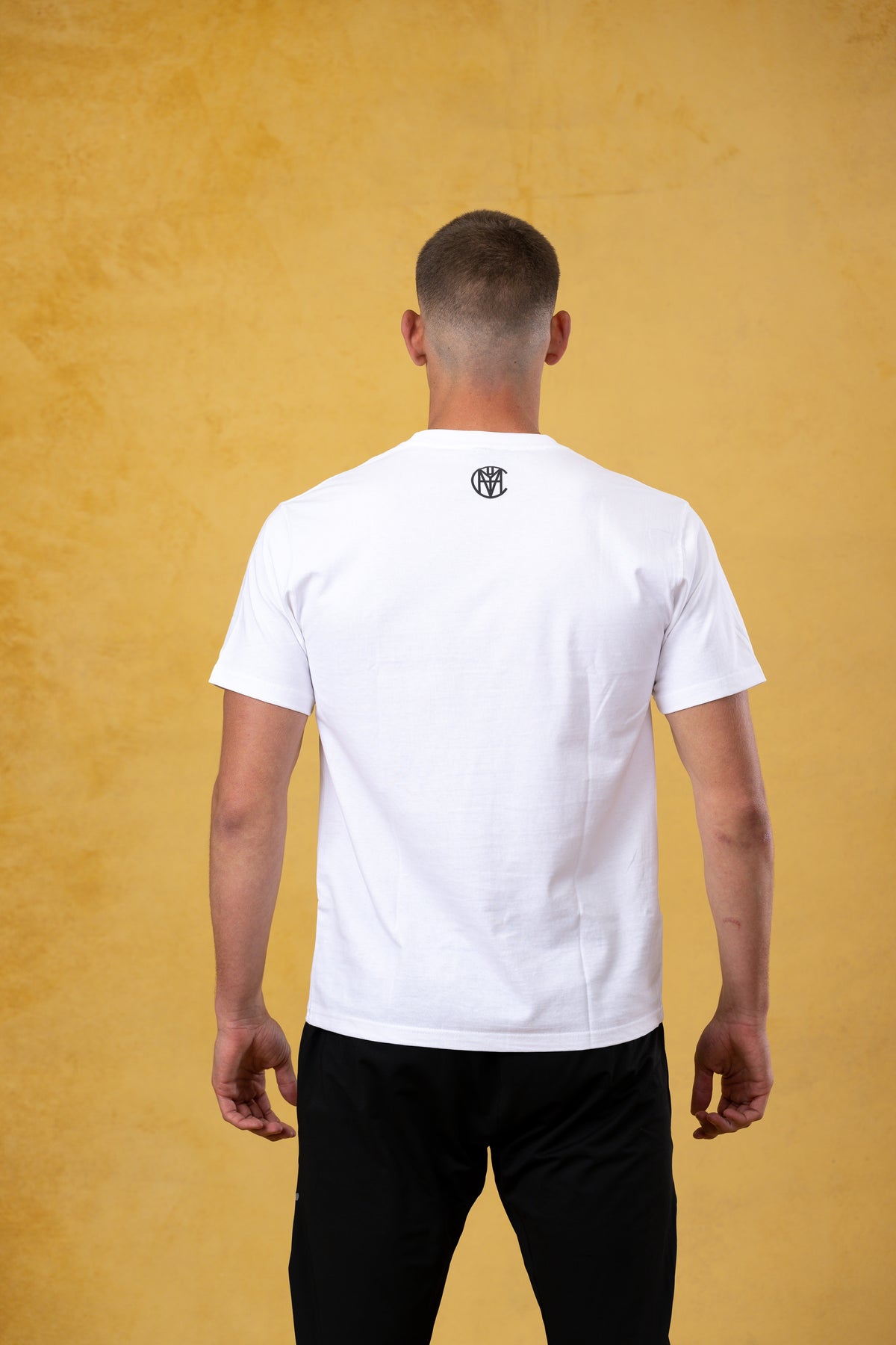 CVYLA Men White T Shirt, product photo 5