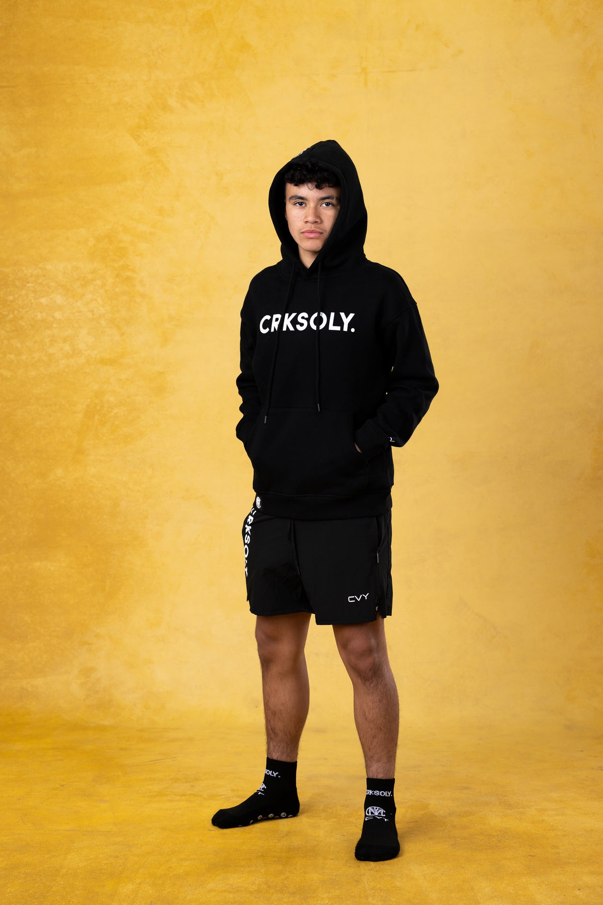 CRKSOLY. Youth Hoodie, product photo 3