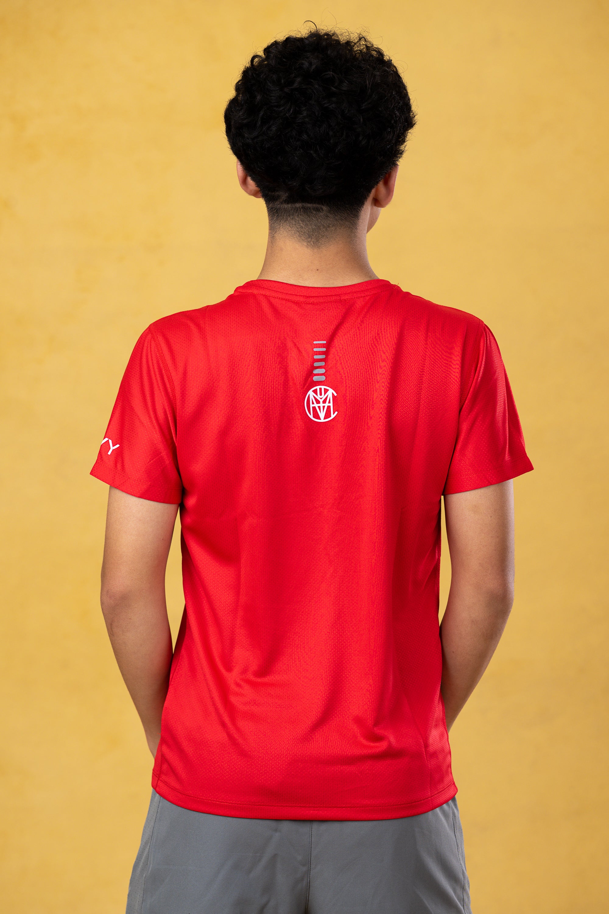CRKSOLY. Youth Red Training Top, product photo 8