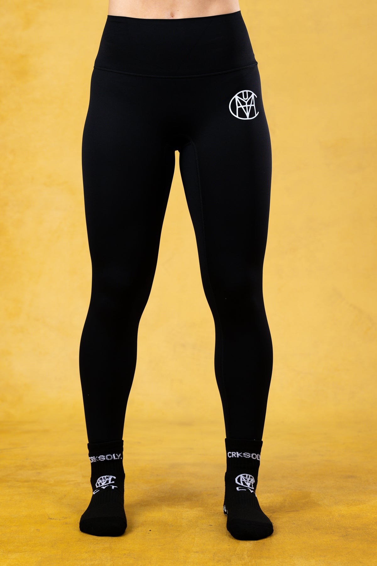 CVYLA Women Black Leggings, product photo 1