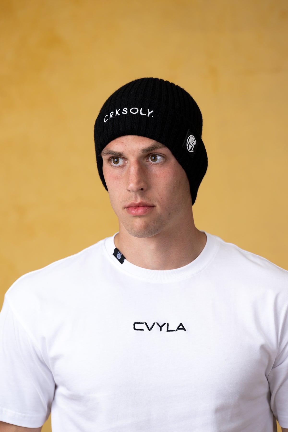 CRKSOLY. Lifestyle BLK Beanie, product photo 2