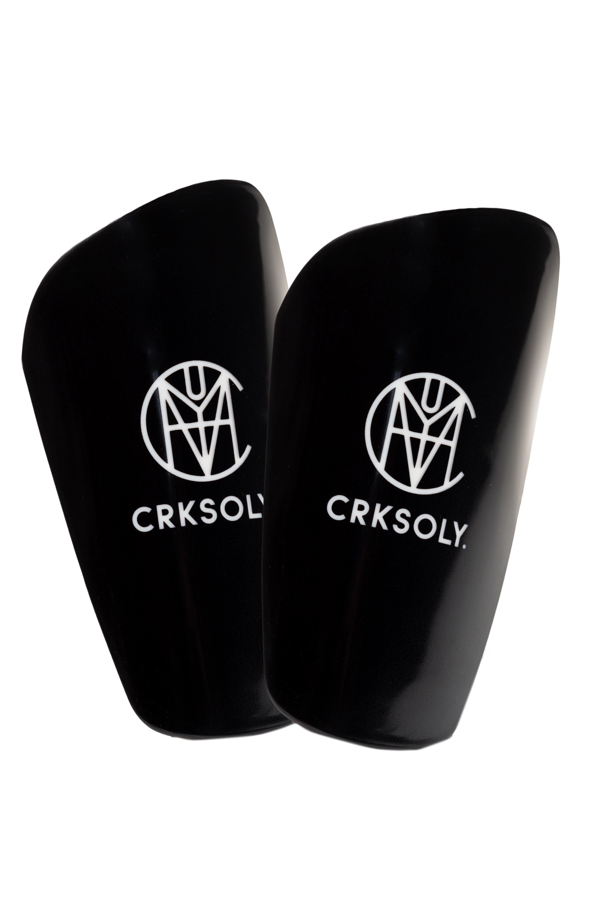 CRKSOLY. Black Shin Guards, product photo 1