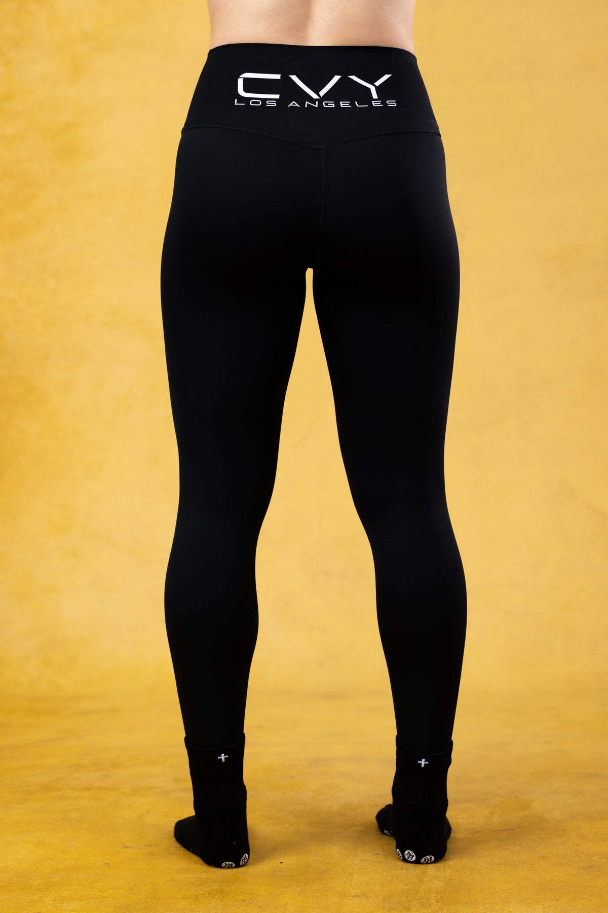 CVYLA Women Black Leggings, product photo 5