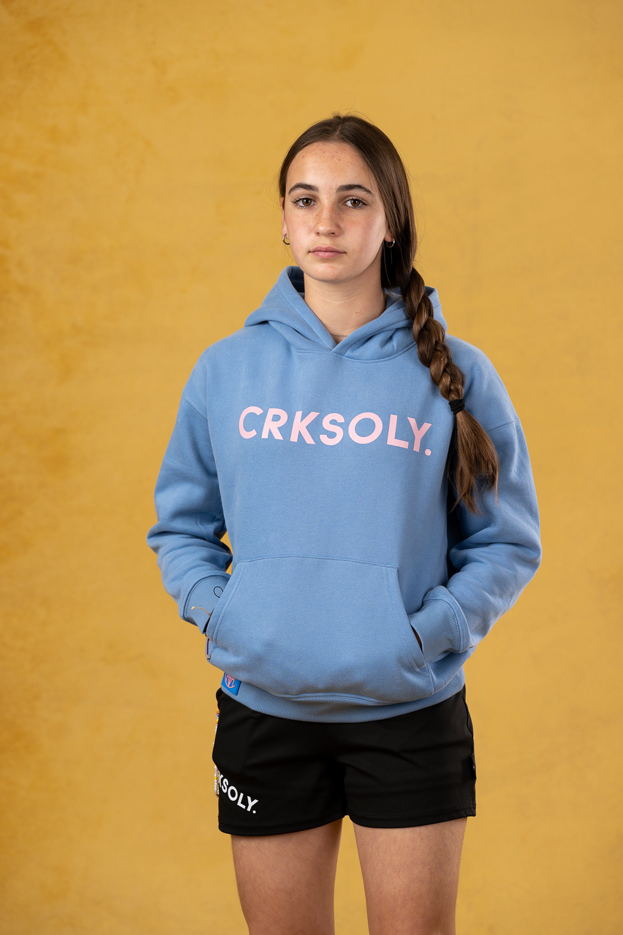 CRKSOLY. Youth Sky Hoodie, product photo 4