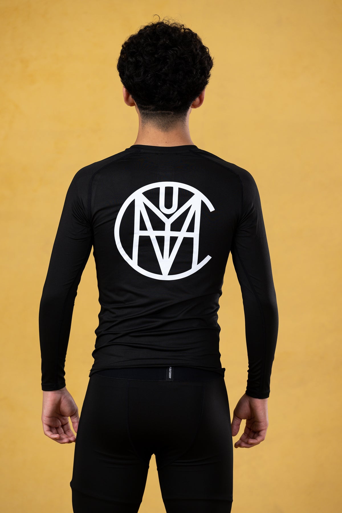 CRKSOLY. Youth Black Compression Shirt, product photo 5
