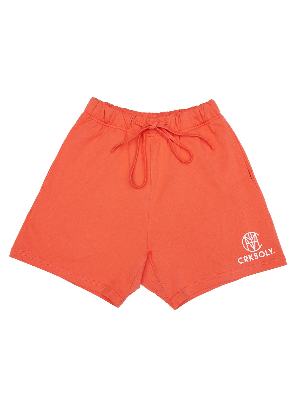 CRKSOLY. Men Coral Cotton Sweat Shorts, product photo 2