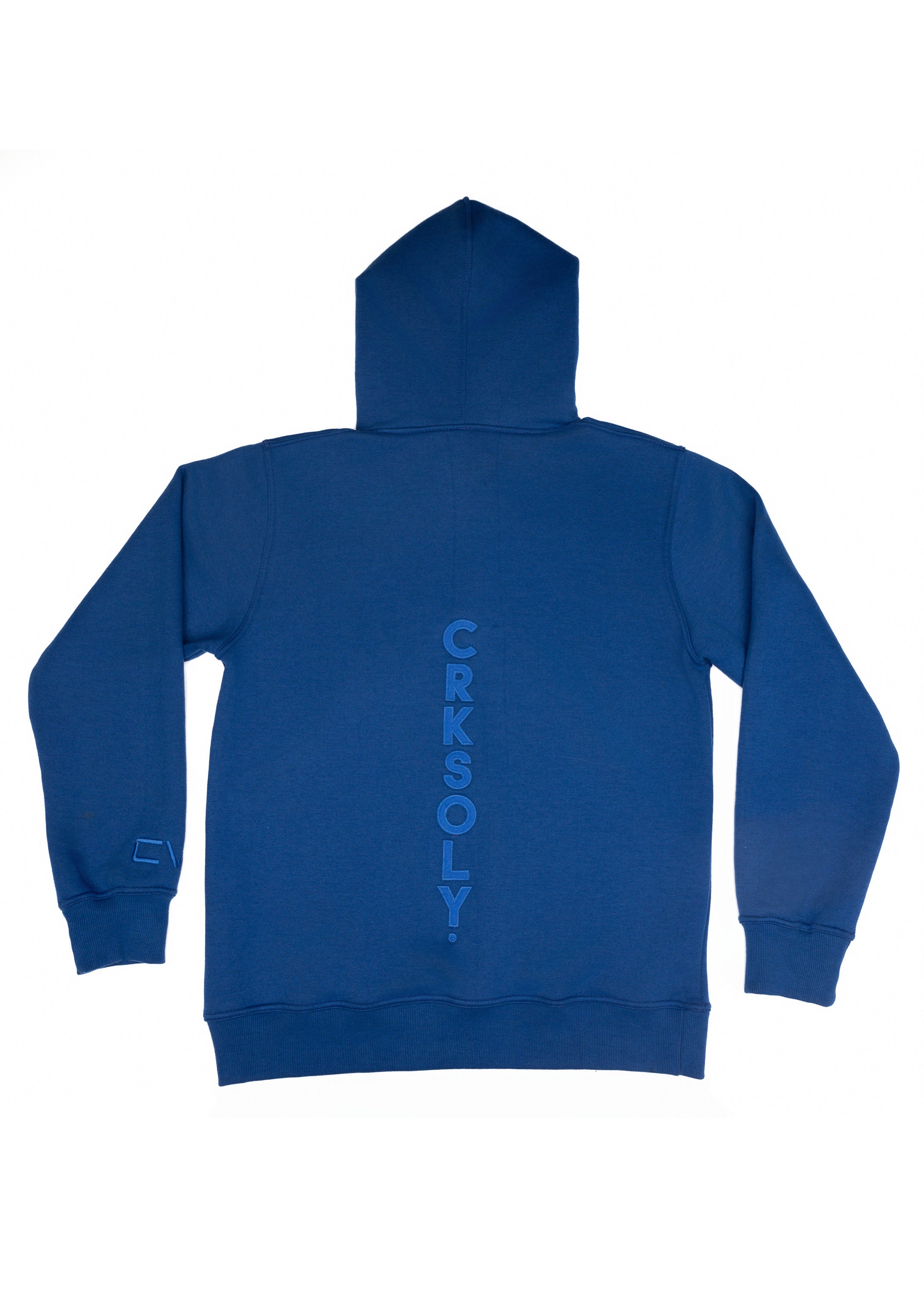 FBL. Men Blue Pocket Hoodie