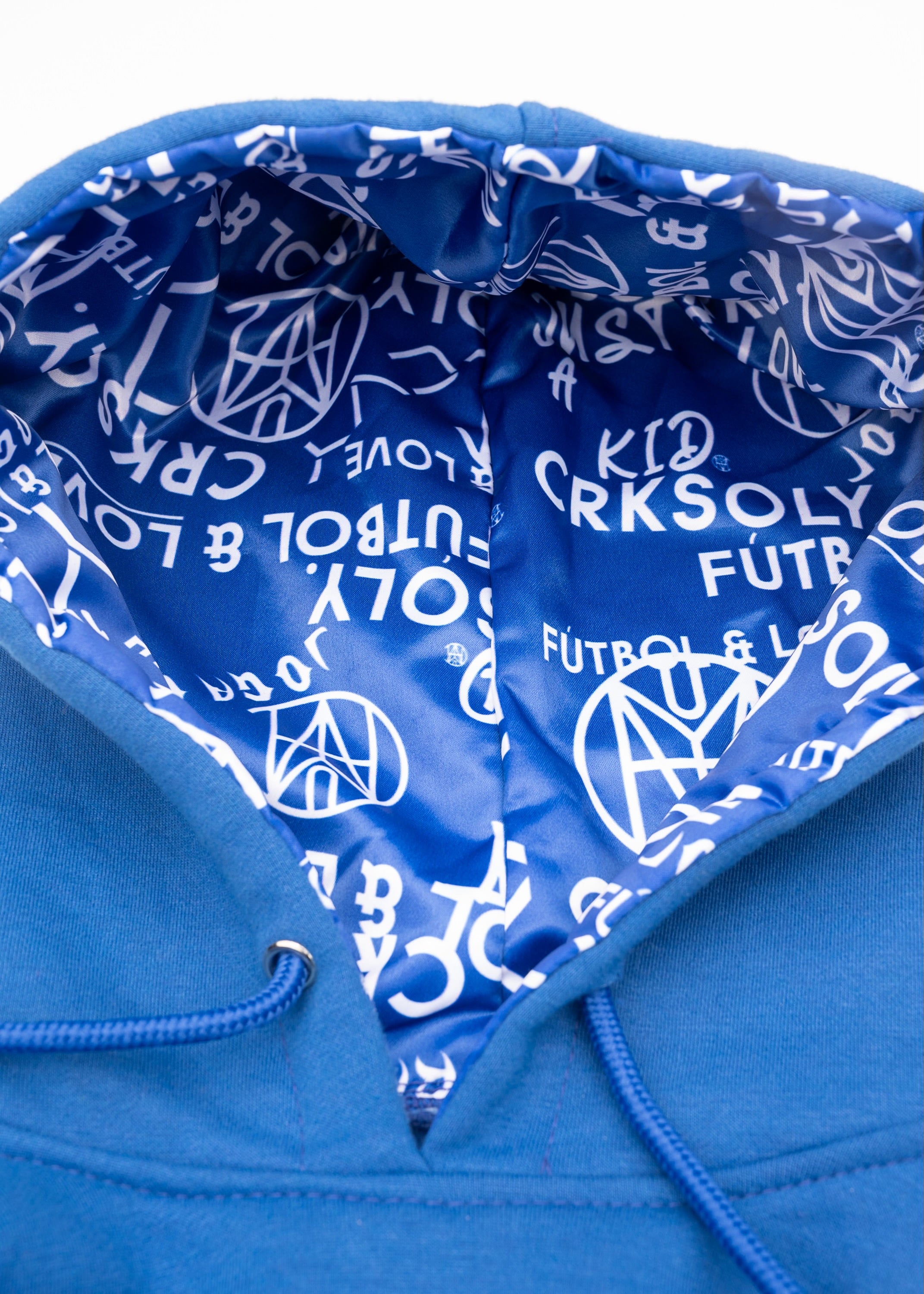 FBL. Men Blue Pocket Hoodie