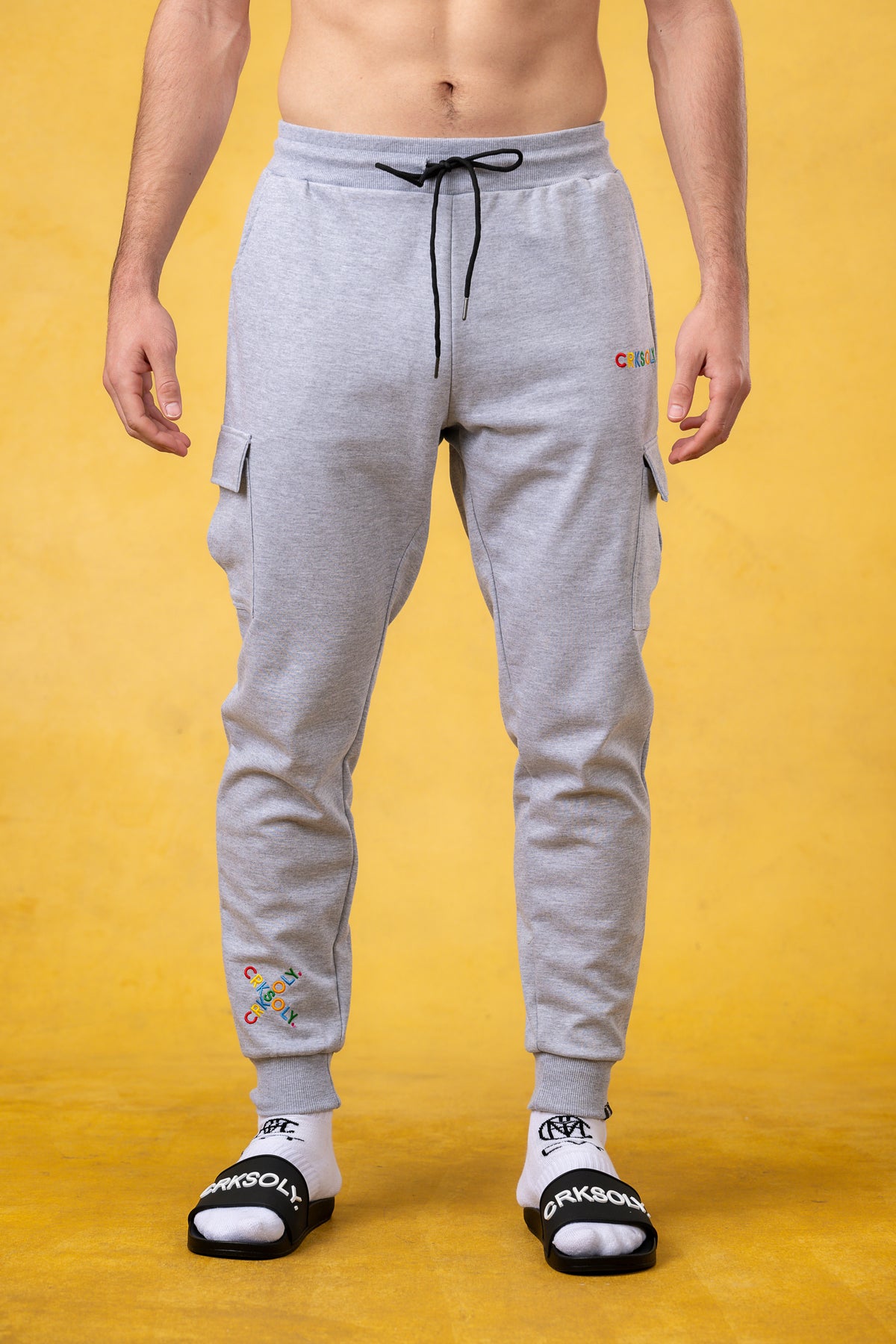 CRKSOLY. Men Cargo Joggers, product photo 1
