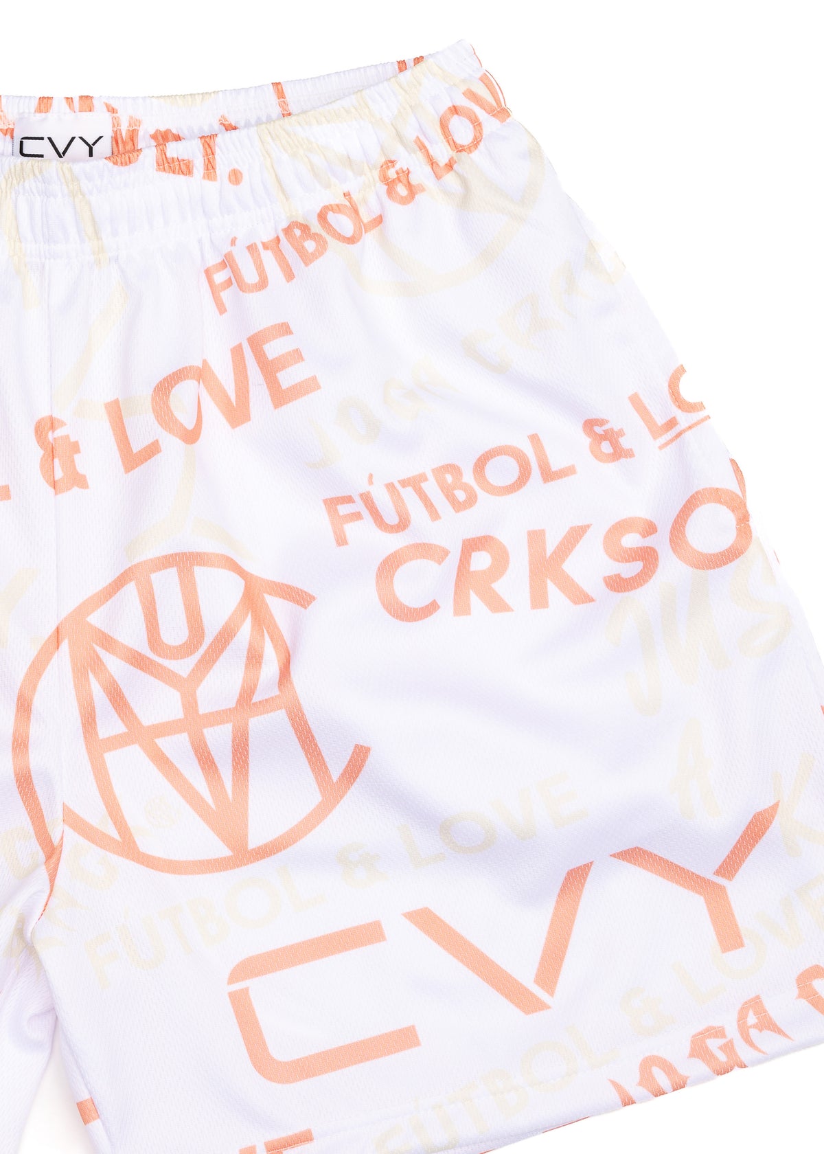 CRKSOLY. Women 5’ Monogram Shorts, product photo 18