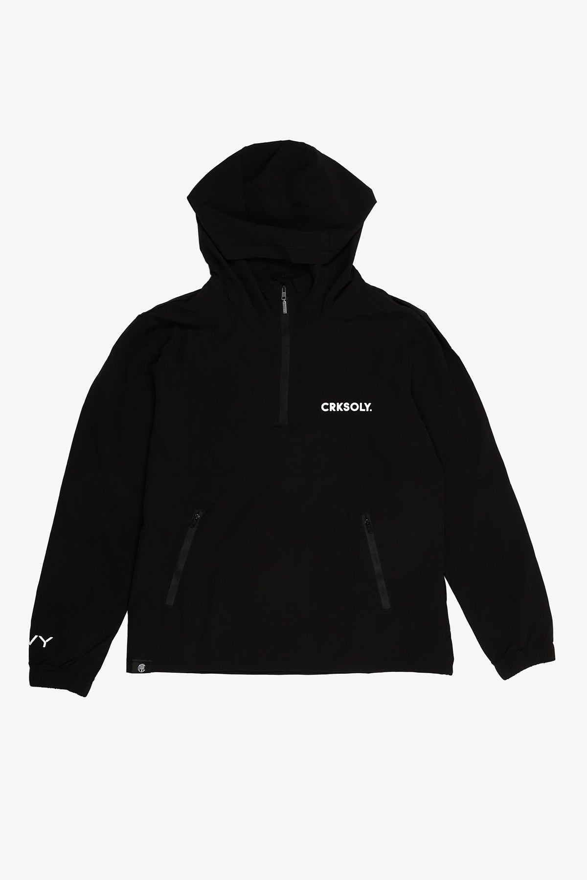 FBL. Chaqueta cortavientos negra para mujer