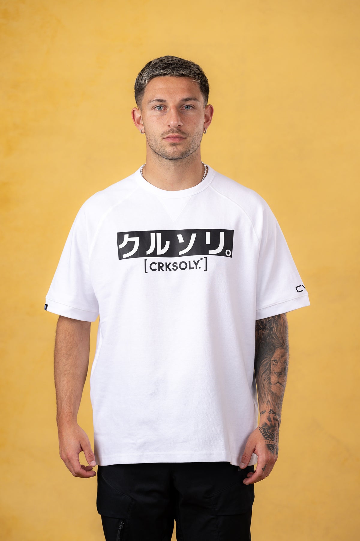 CRKSOLY. Men Japanese Style Tee, product photo 14