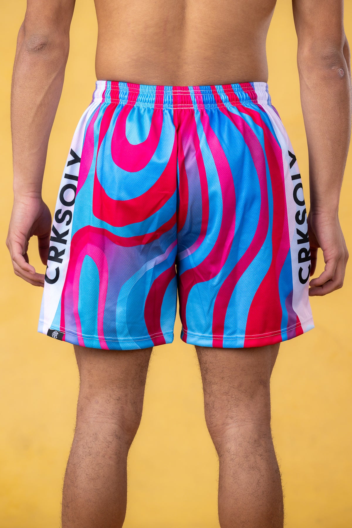 CRKSOLY. Men Galaxy 5’ Shorts, product photo 6