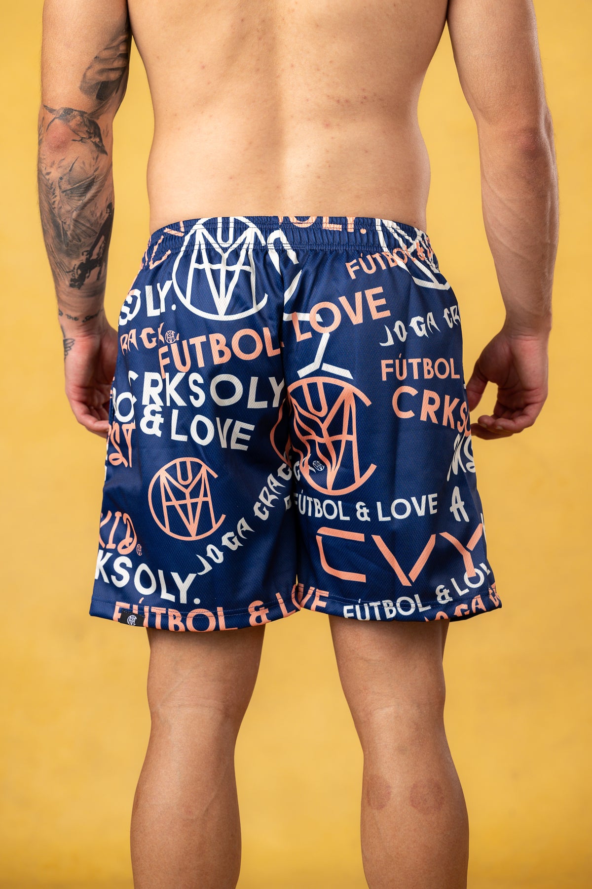 CRKSOLY. Men 5’ Monogram Shorts, product photo 14