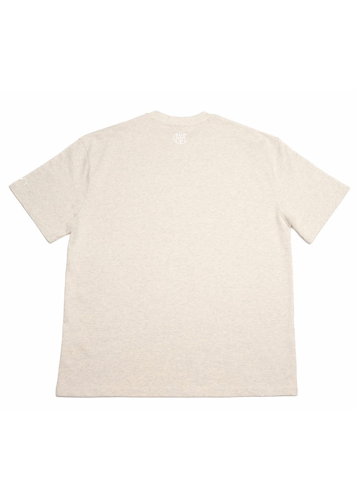 CRKSOLY. Women Oat Gray Oversize Tee, product photo 5
