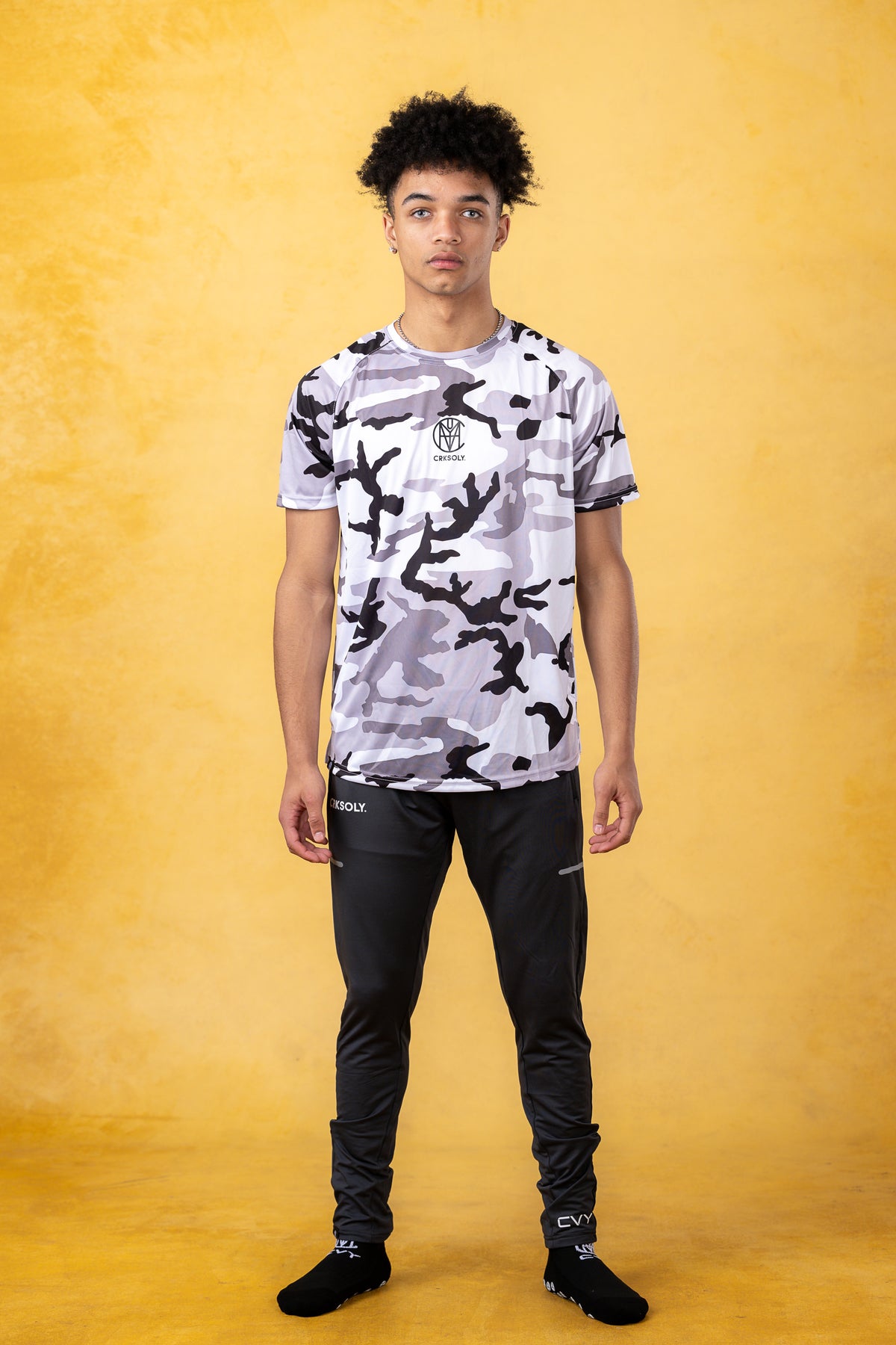 CRKSOLY. Men Solo Cracks Training Top, product photo 13