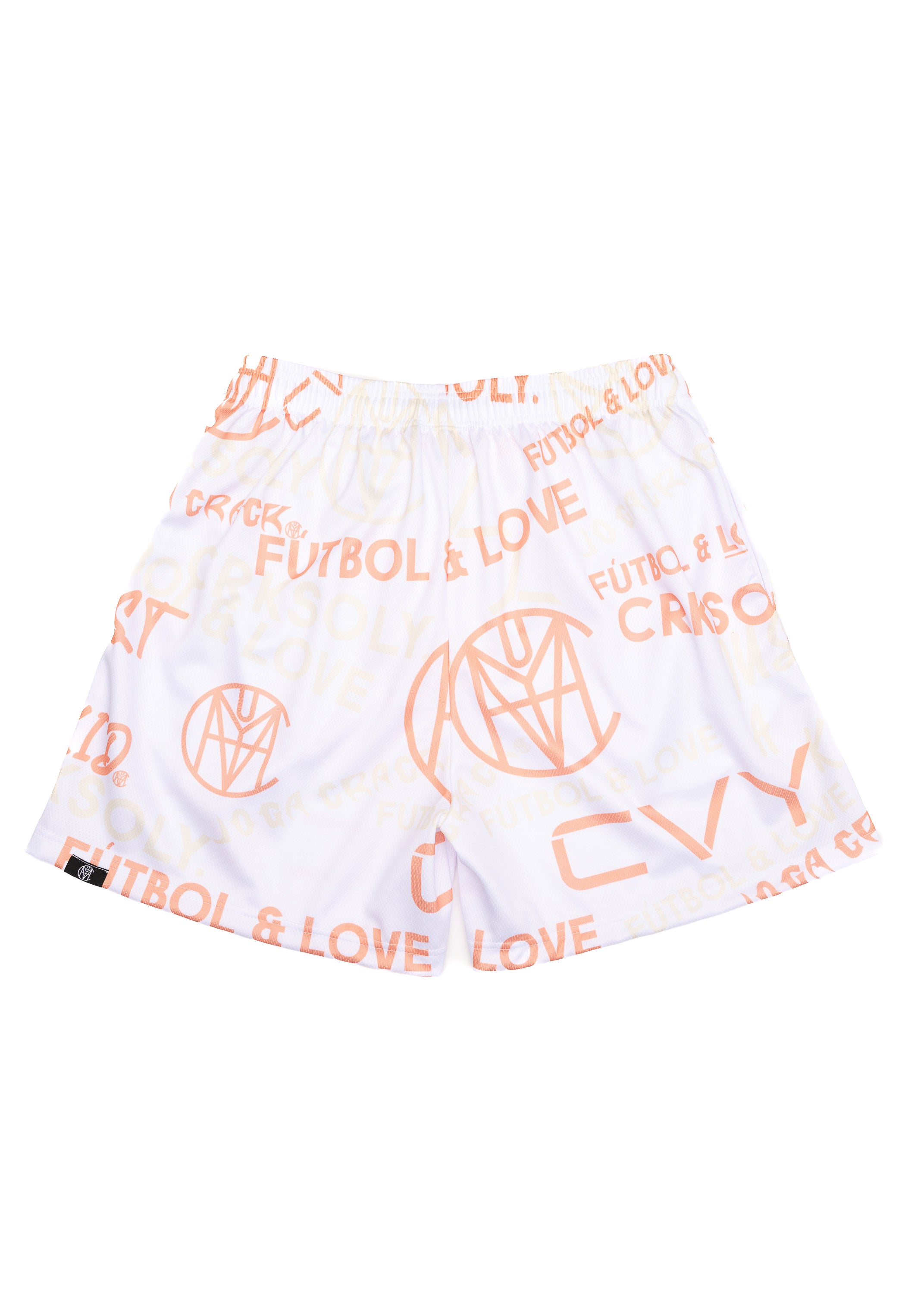 CRKSOLY. Women 5’ Monogram Shorts