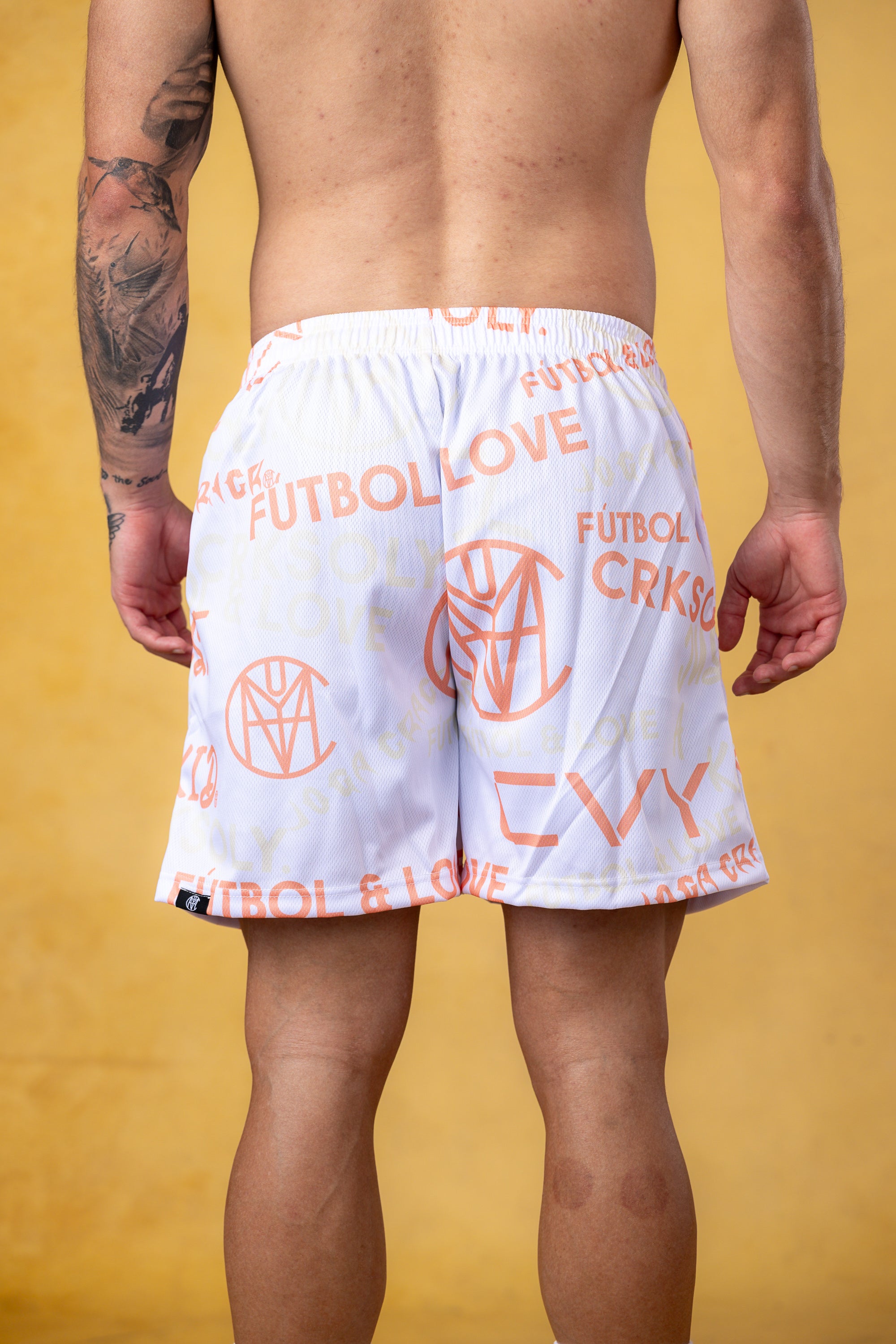 CRKSOLY. Men 5’ Monogram Shorts