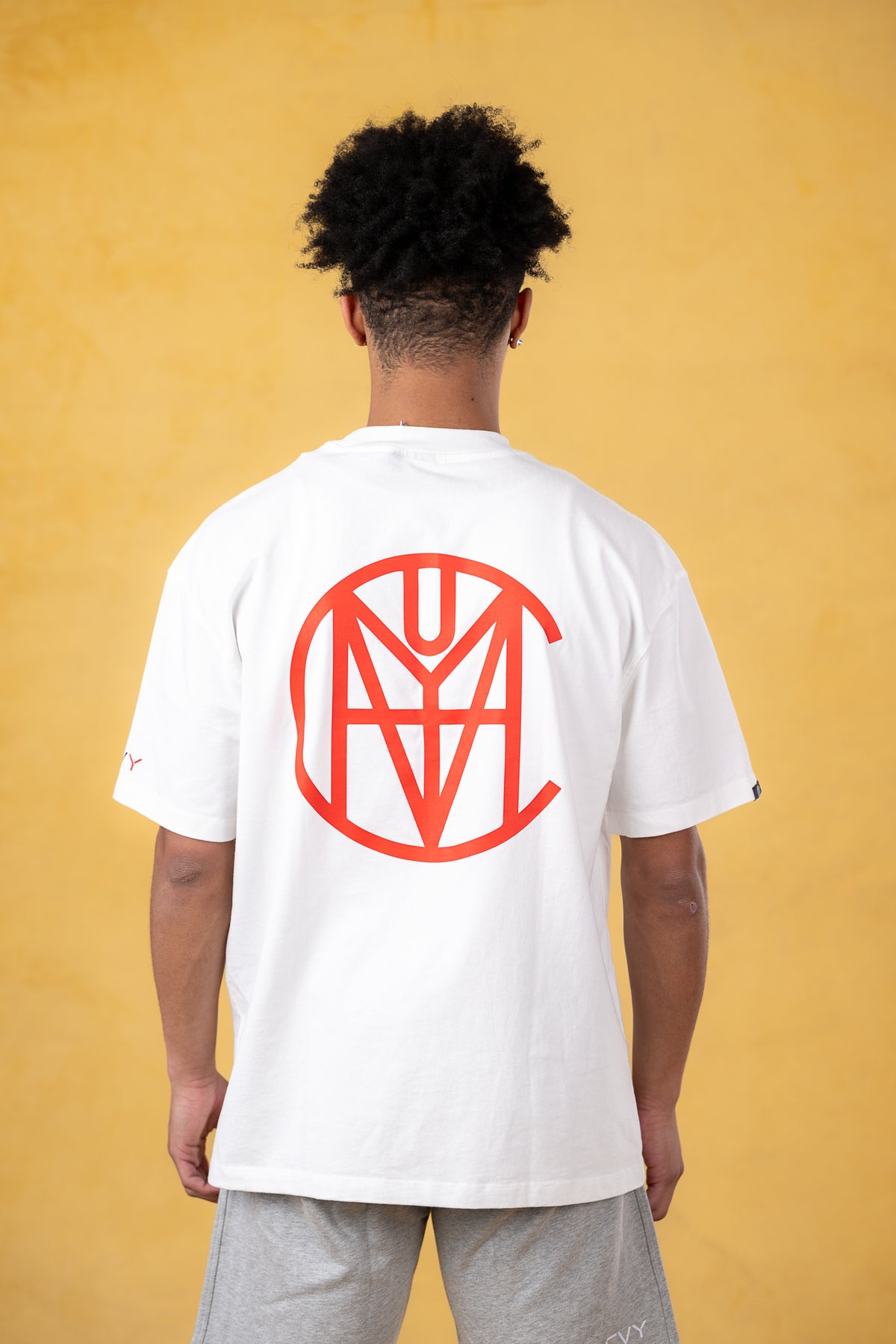 CRKSOLY. Men Void Oversize Cotton Tee, product photo 14