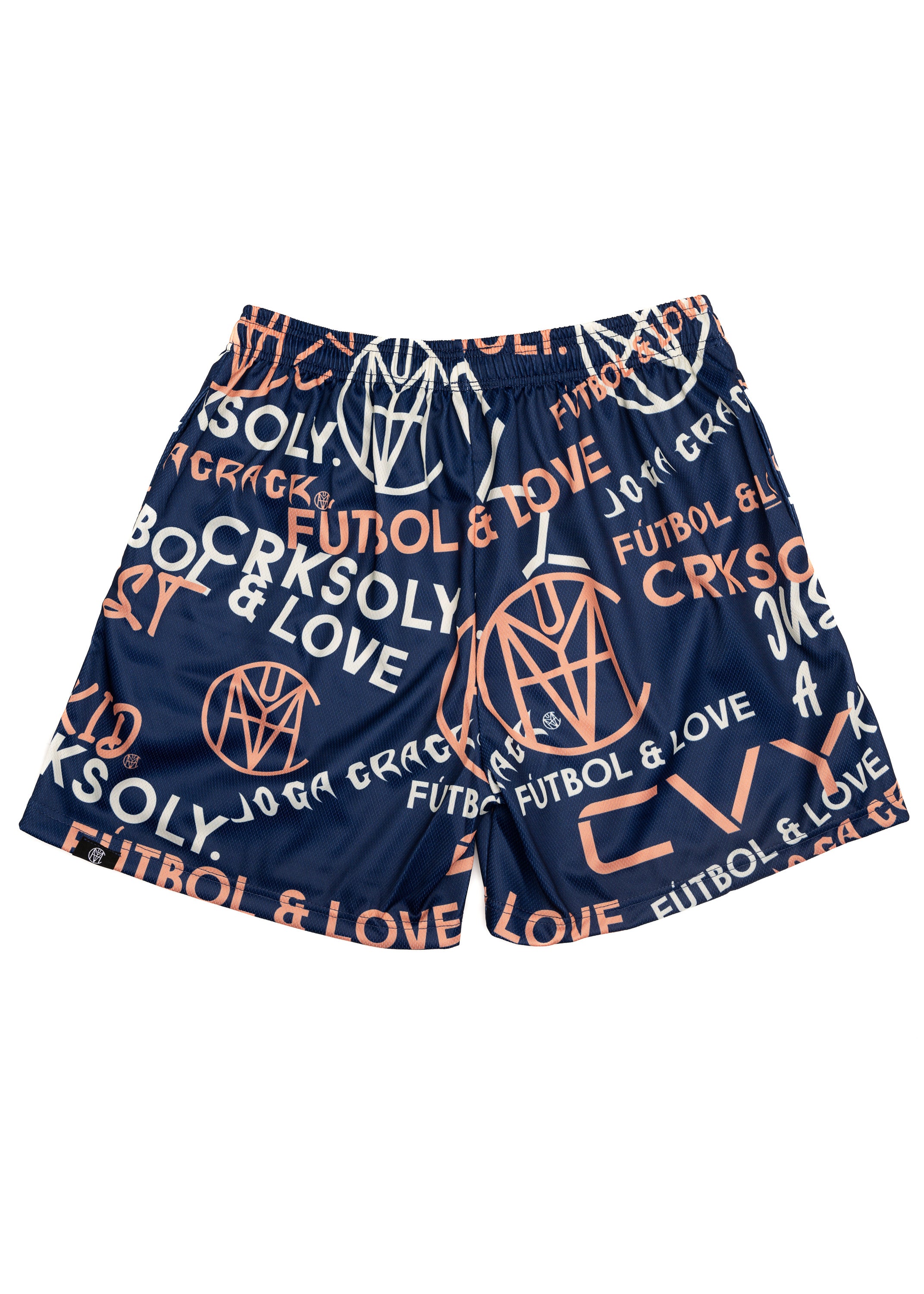 CRKSOLY. Women 5’ Monogram Shorts
