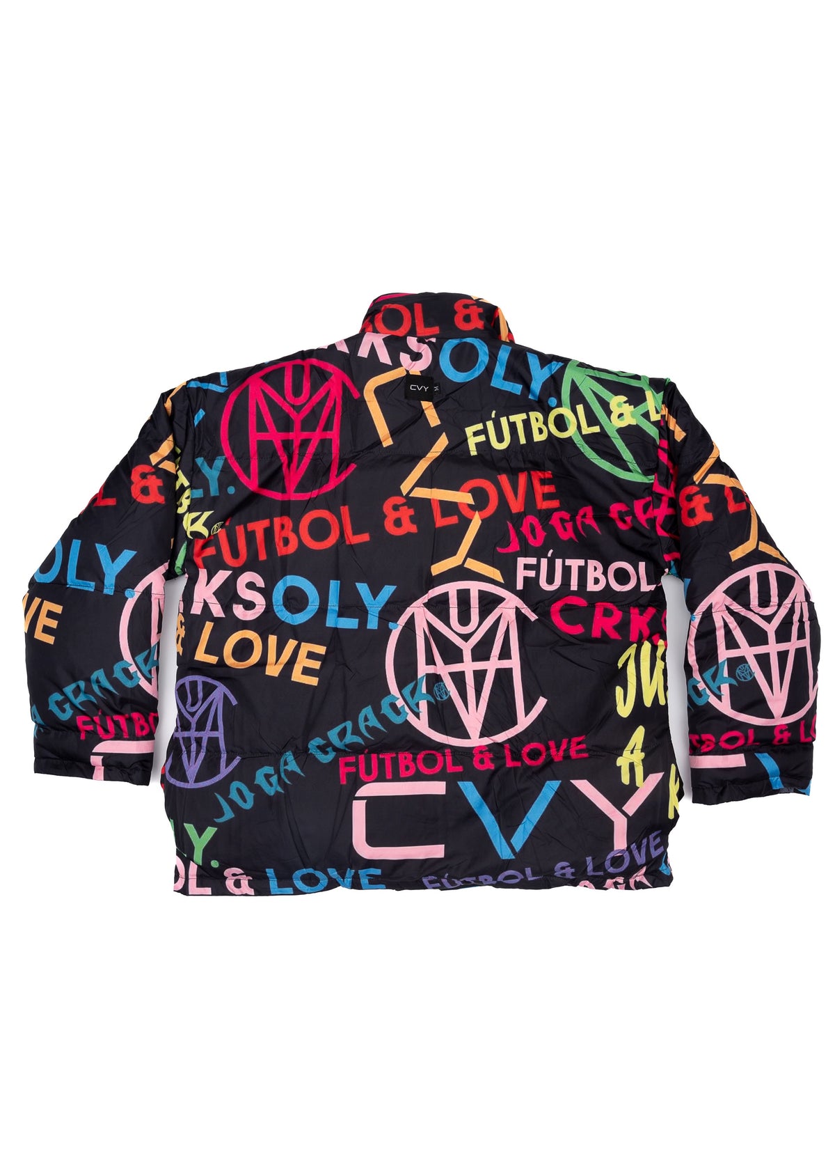 CRKSOLY. Reverse Monogram Puffer Jacket, product photo 7