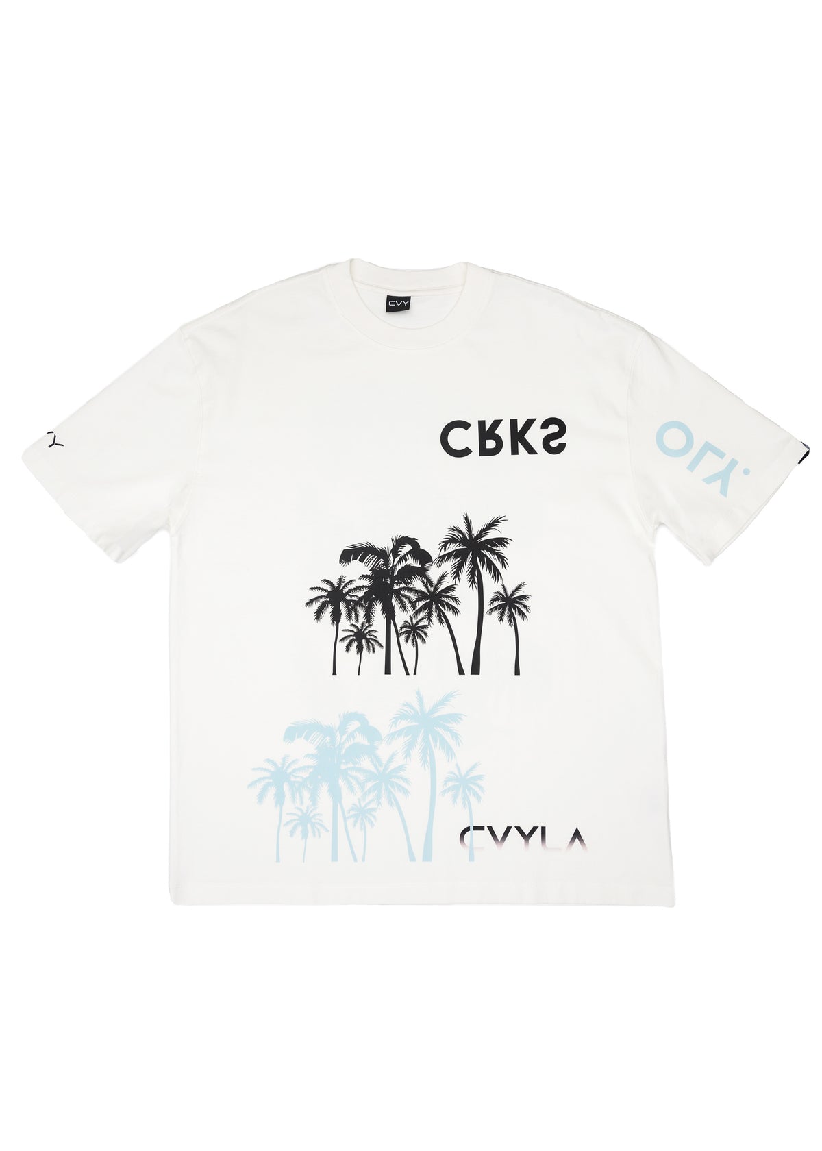 CRKSOLY. Women Miami Oversize Cotton Tee, product photo 2