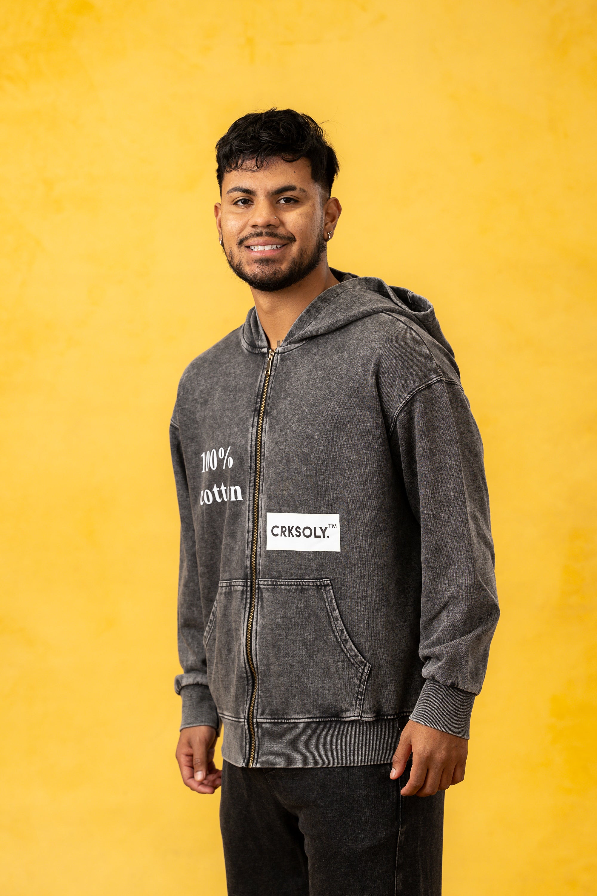 CRKSOLY. Sudadera con capucha