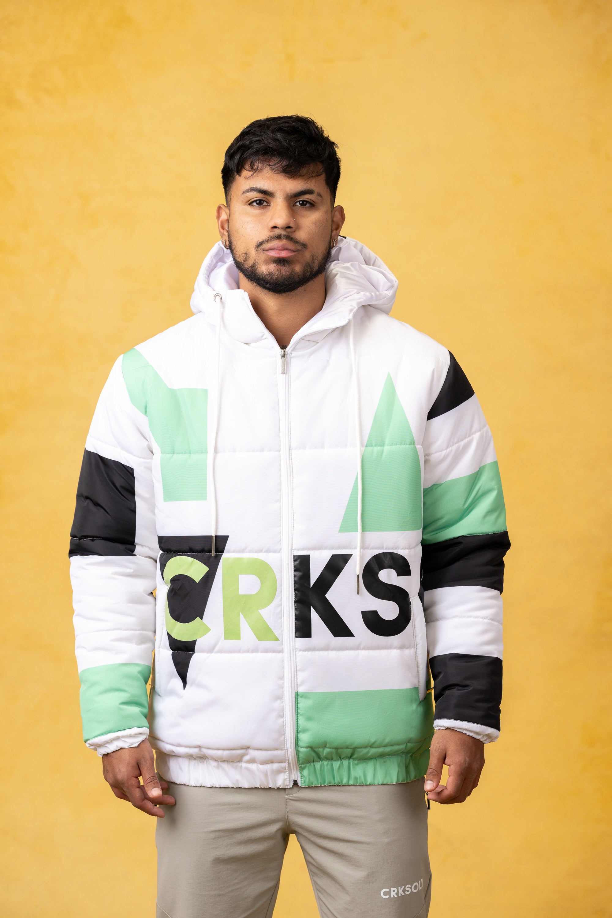 CRKSOLY. Men Track Puffer