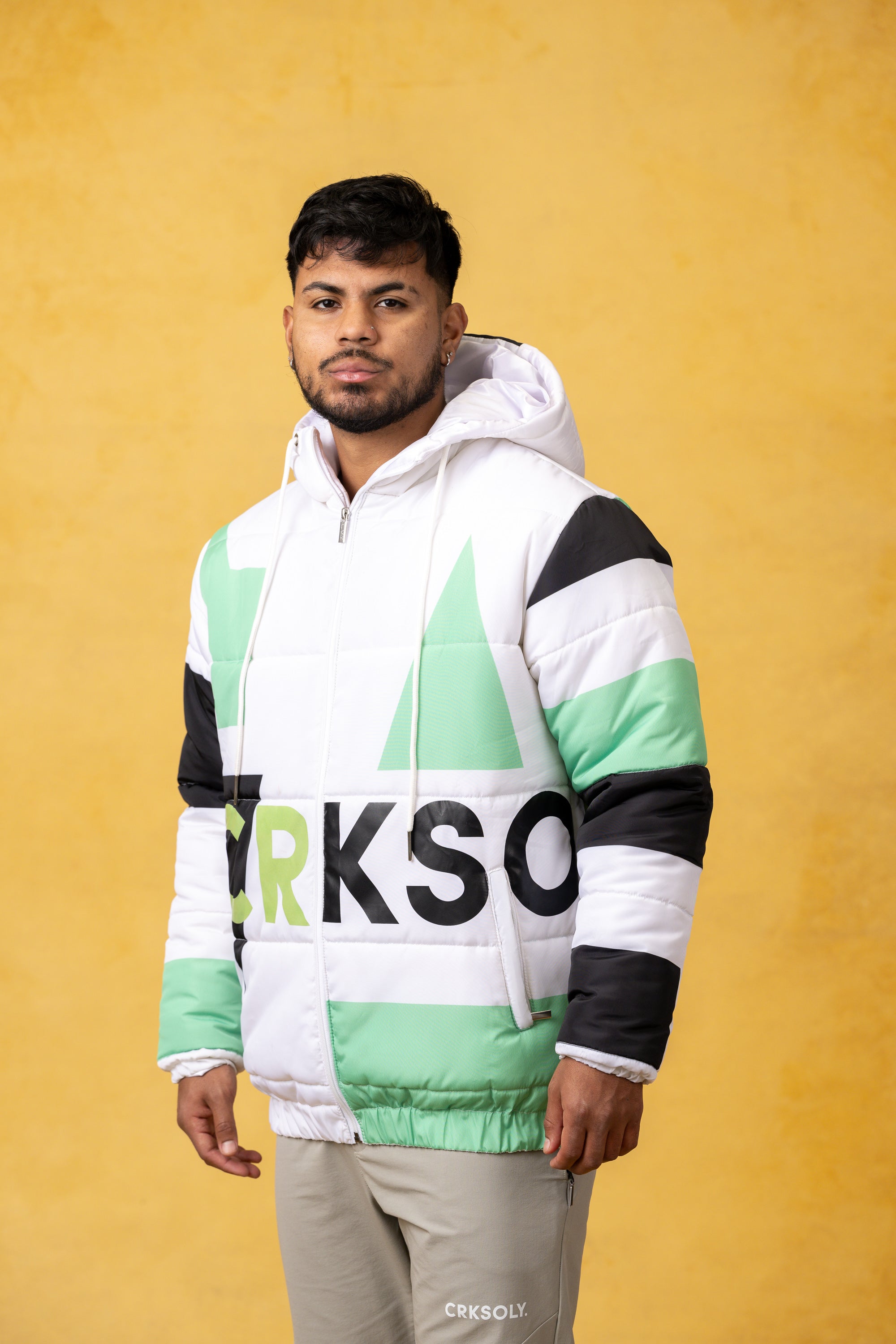 CRKSOLY. Men Track Puffer
