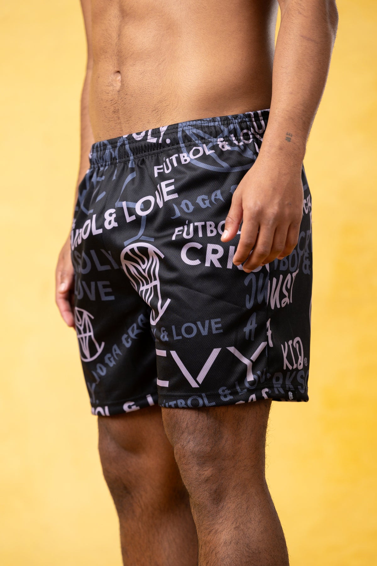 CRKSOLY. Men 5’ Monogram Shorts, product photo 37