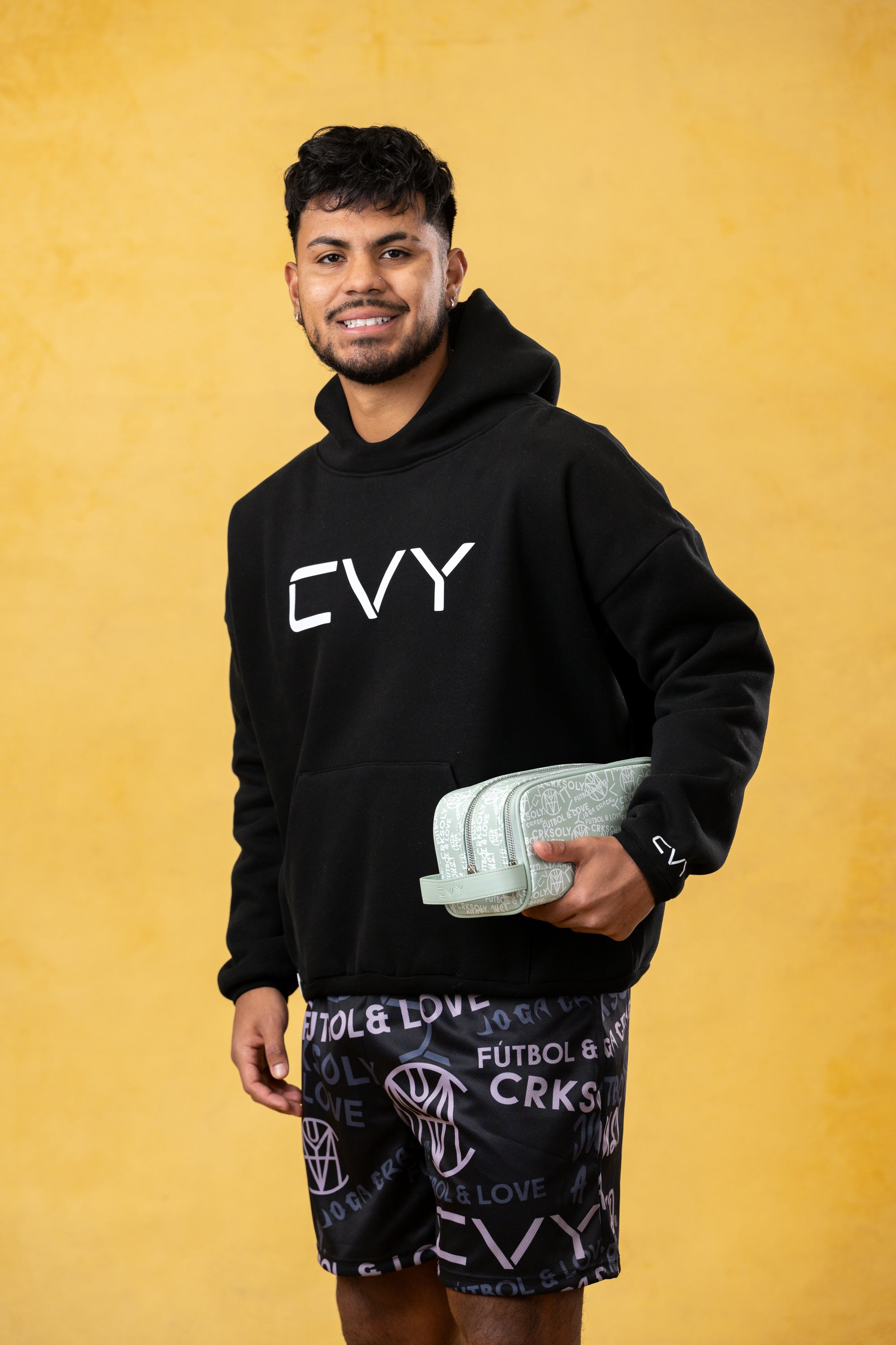 CVYLA Toiletry Leather Bag