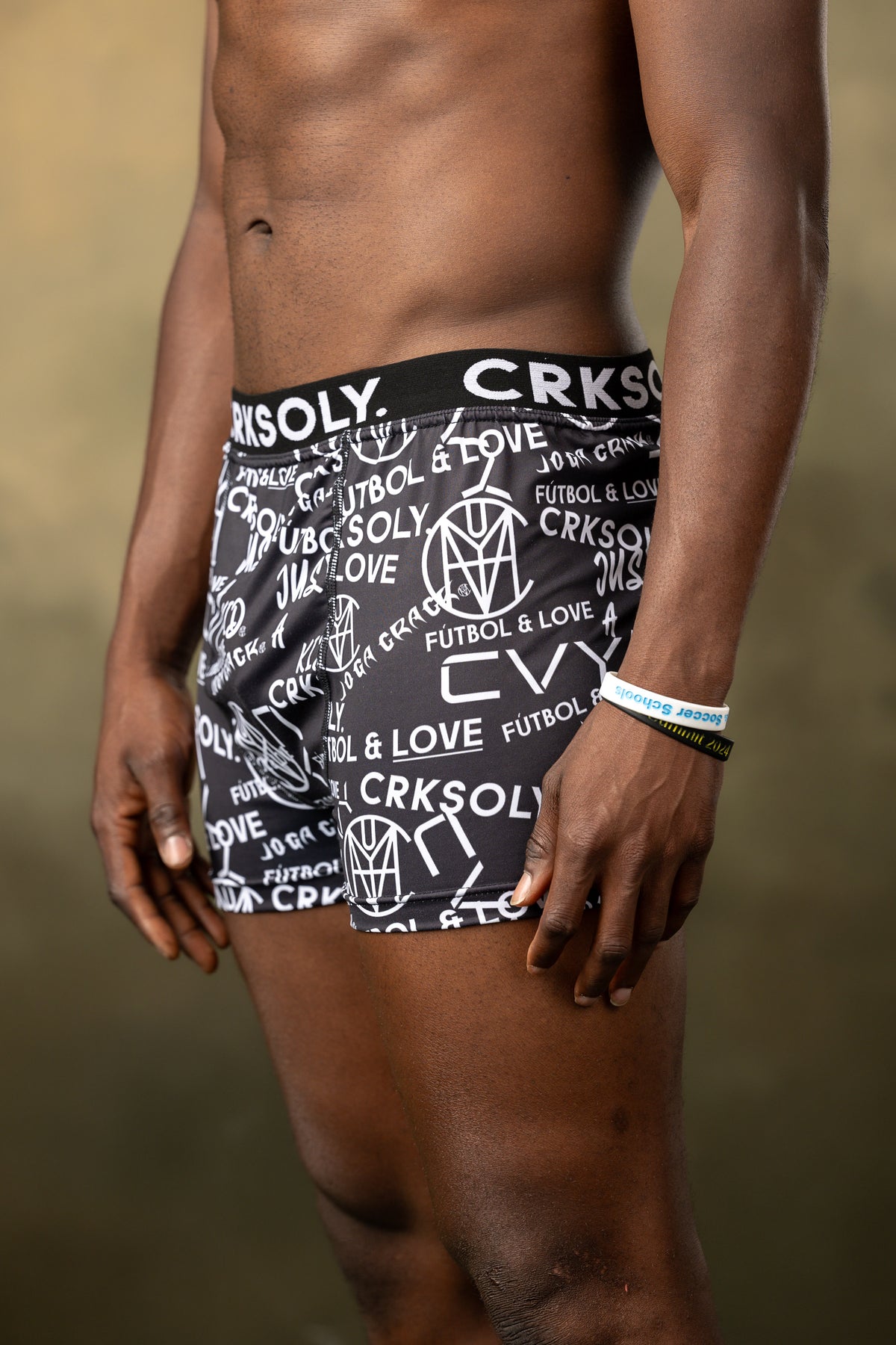 CRKSOLY. Men 3' Monogram Boxer Briefs, product photo 5