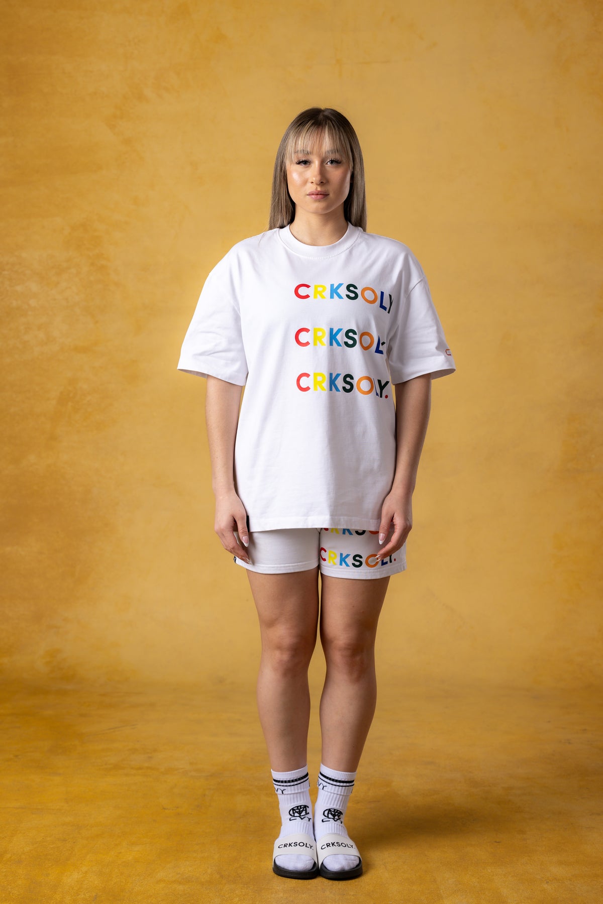 CRKSOLY. Women Colors Cotton Tee, product photo 7