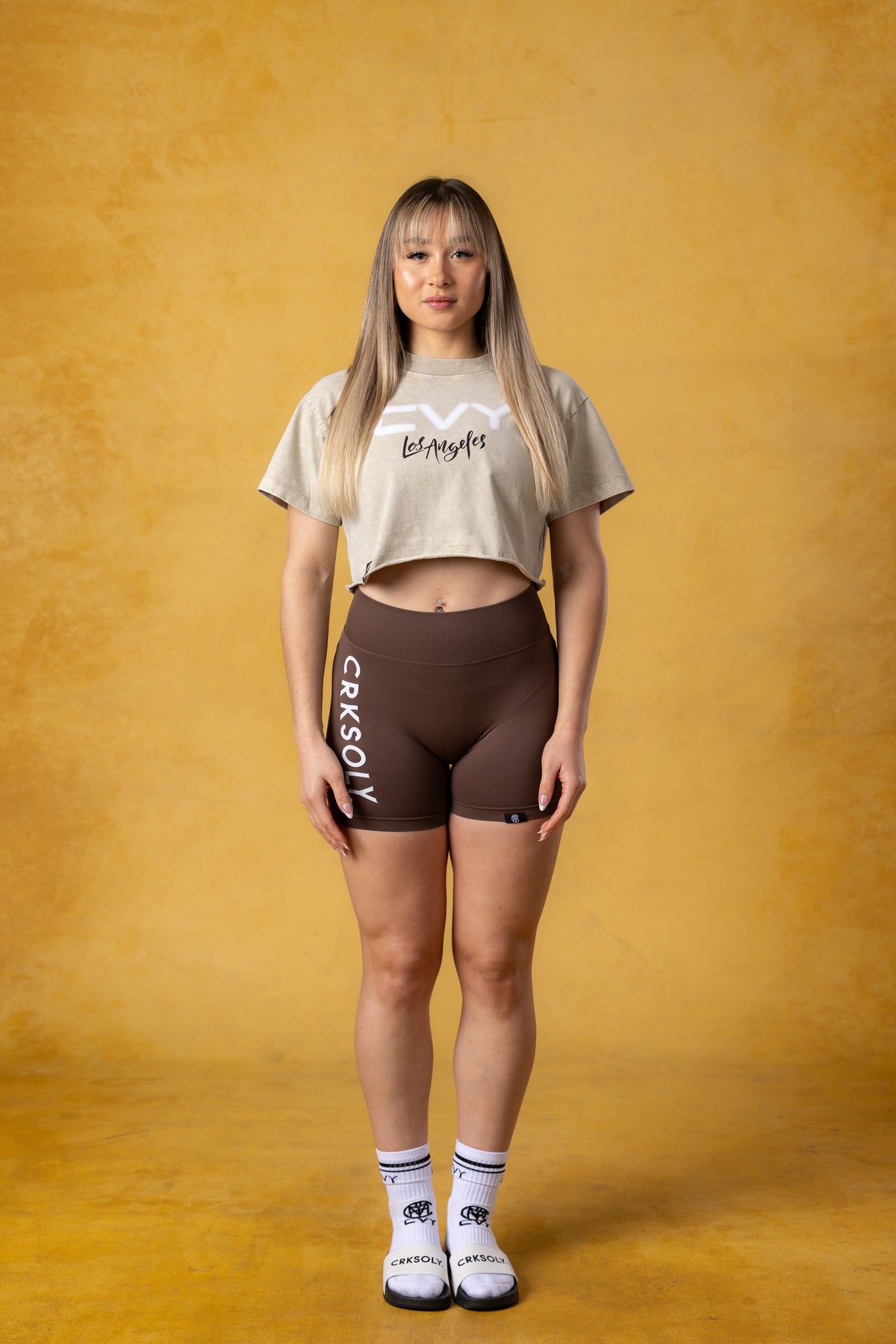 CVYLA Women Los Angeles Street Crop Top, product photo 6