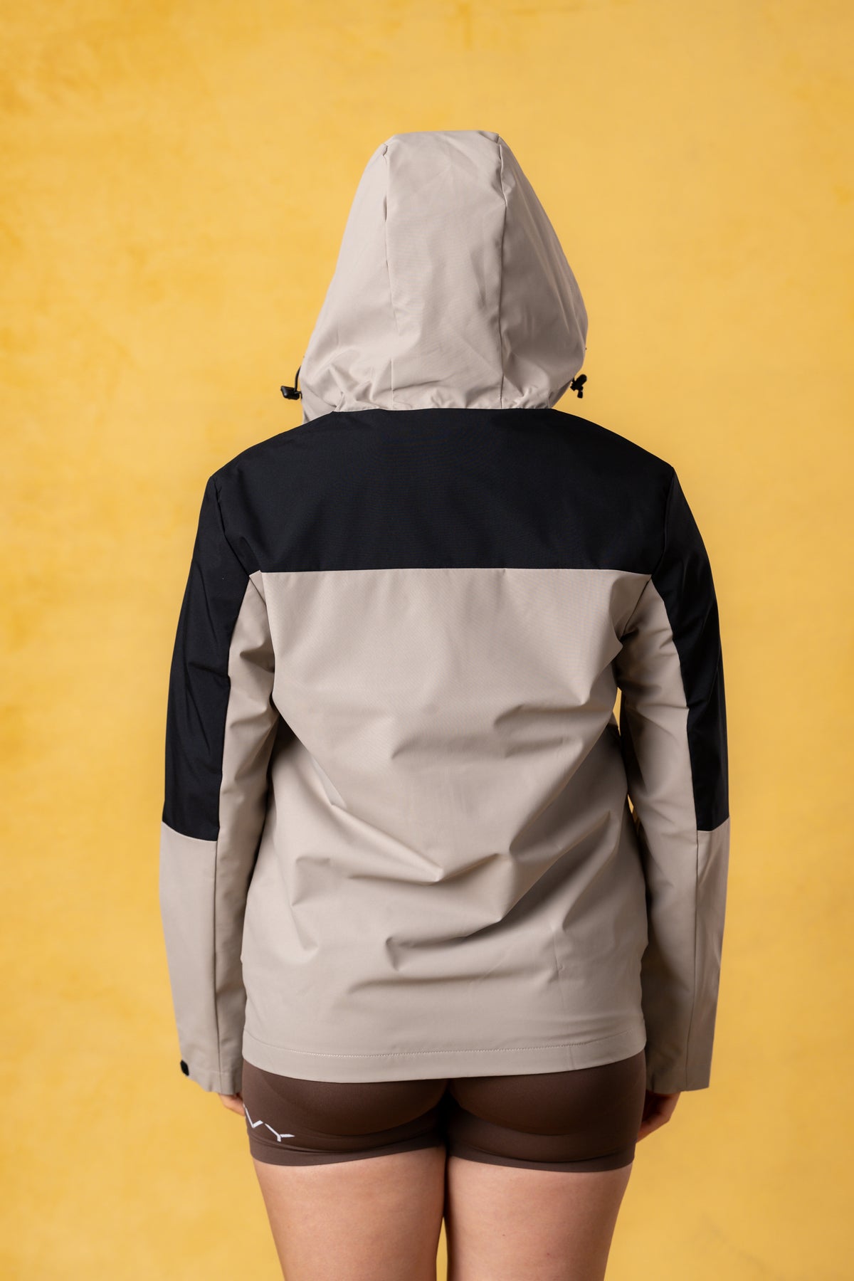 CRKSOLY. Women Tan Windbreaker Jacket, product photo 6