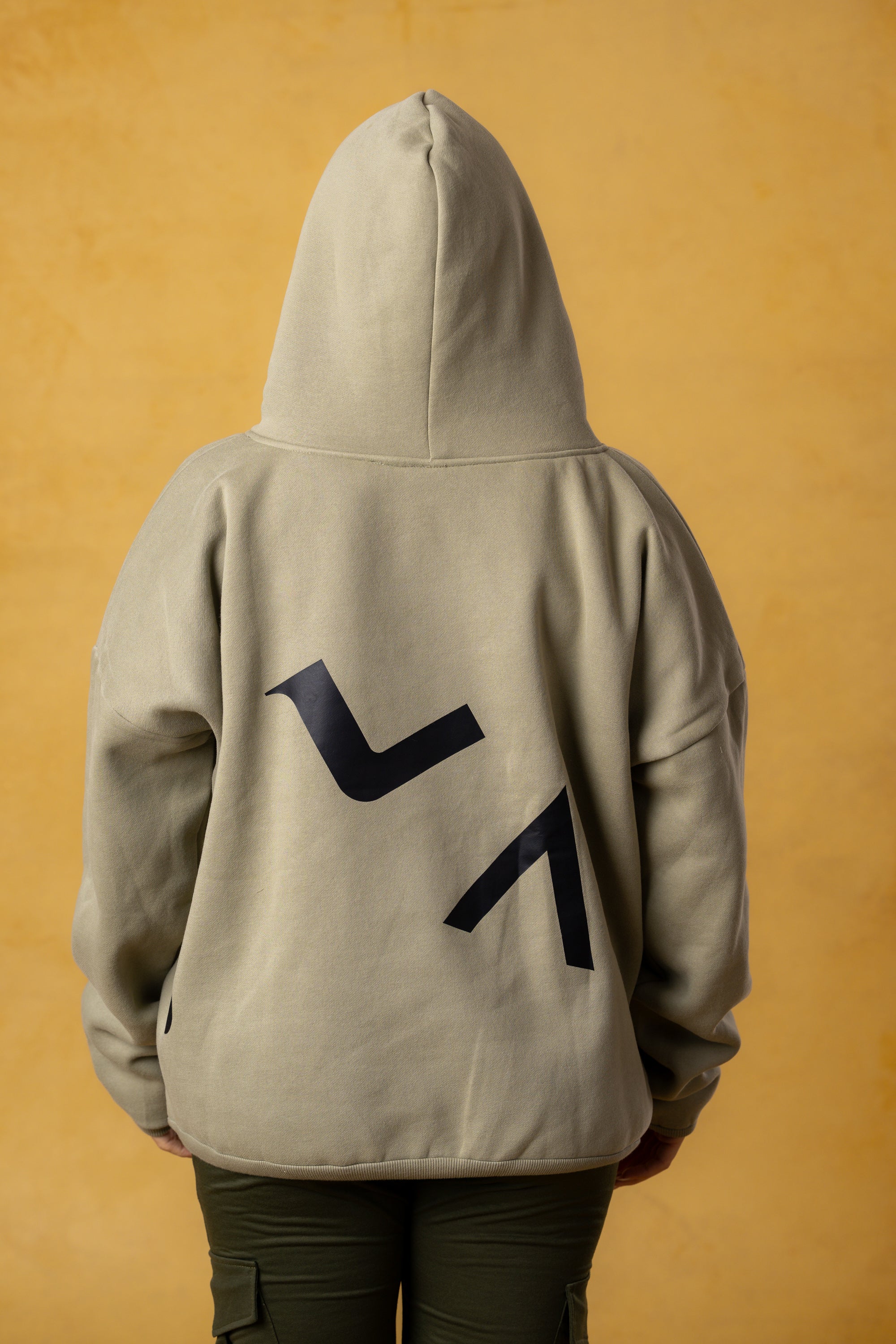 CVYLA Women Crop Oversize Hoodie