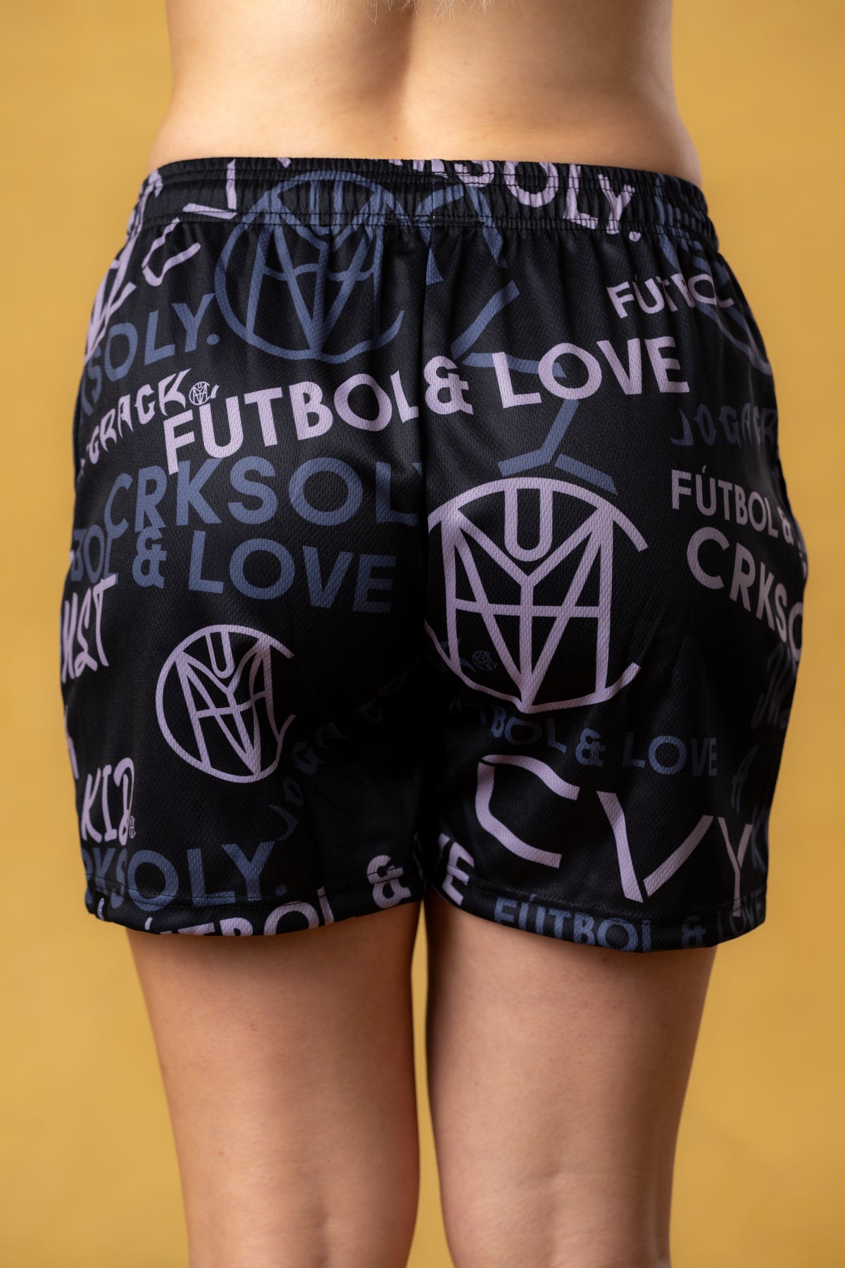 CRKSOLY. Women 5’ Monogram Shorts, product photo 42
