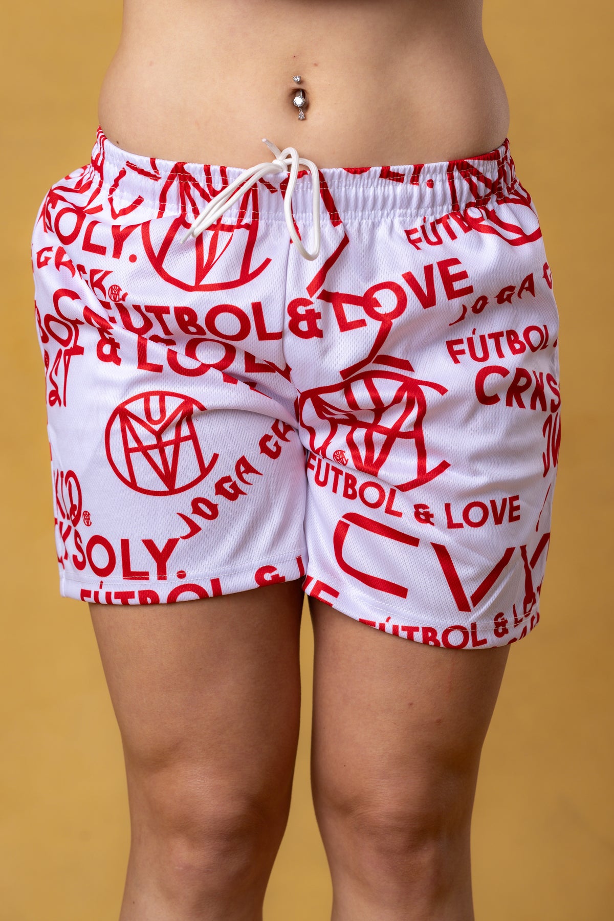CRKSOLY. Women 5’ Monogram Shorts, product photo 31