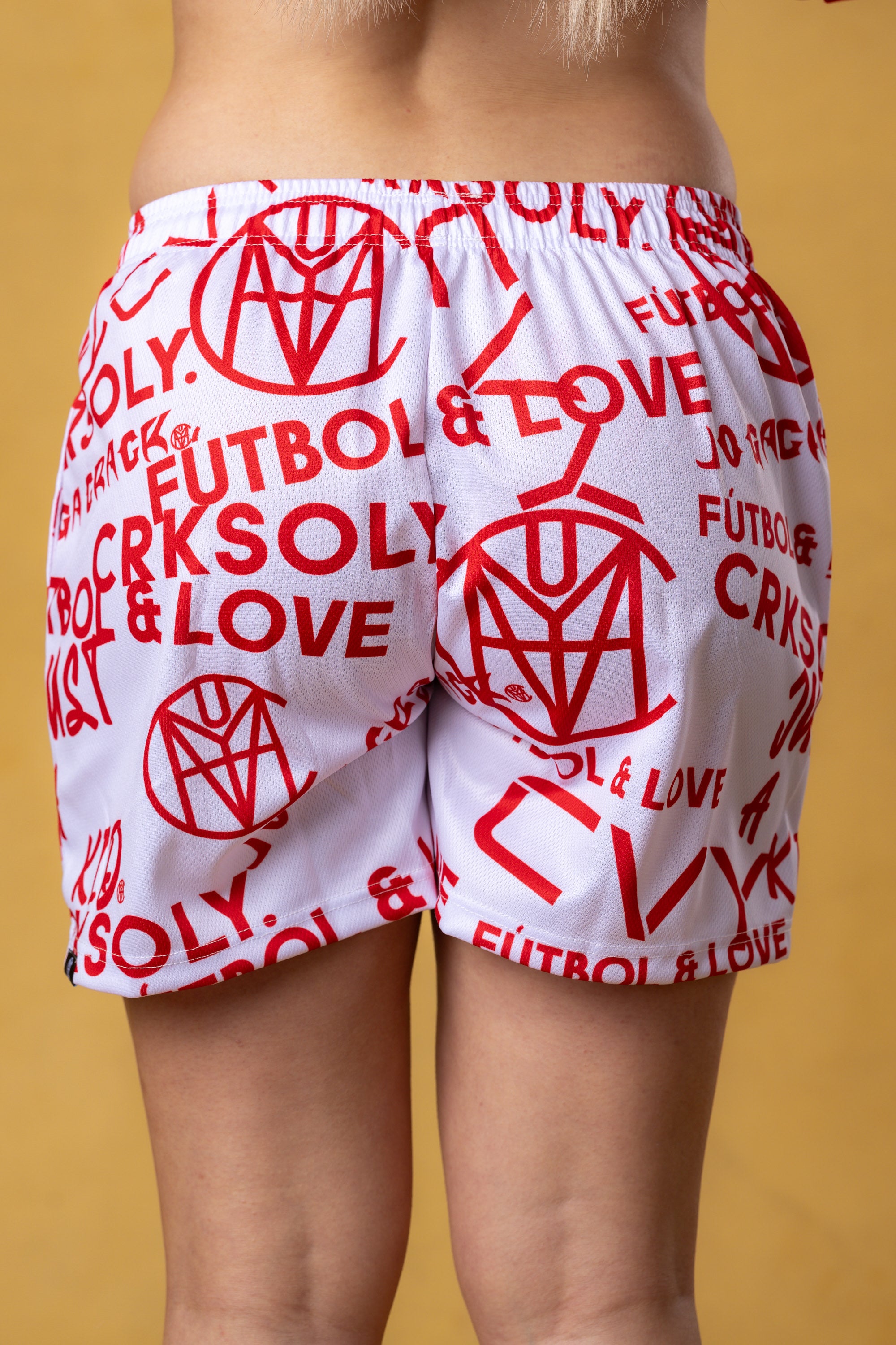 CRKSOLY. Women 5’ Monogram Shorts
