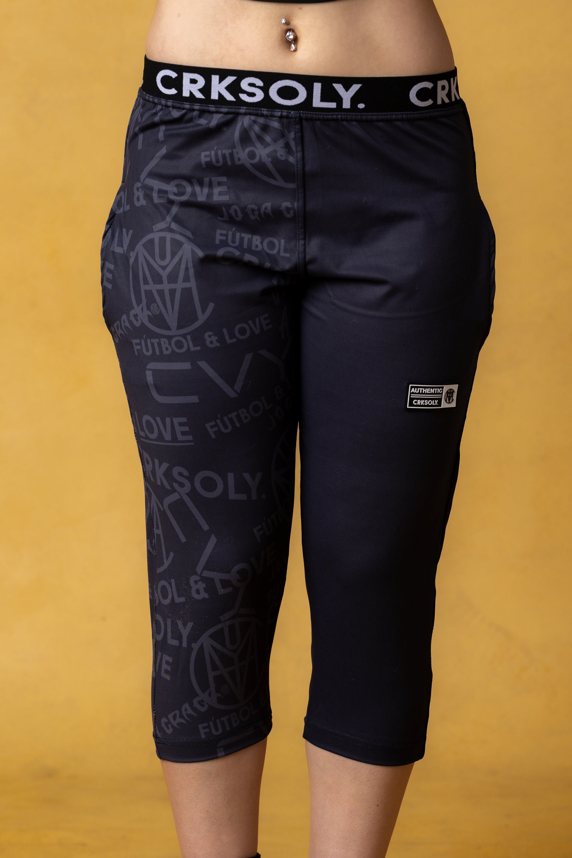 CRKSOLY. Women 3/4 Training Pants