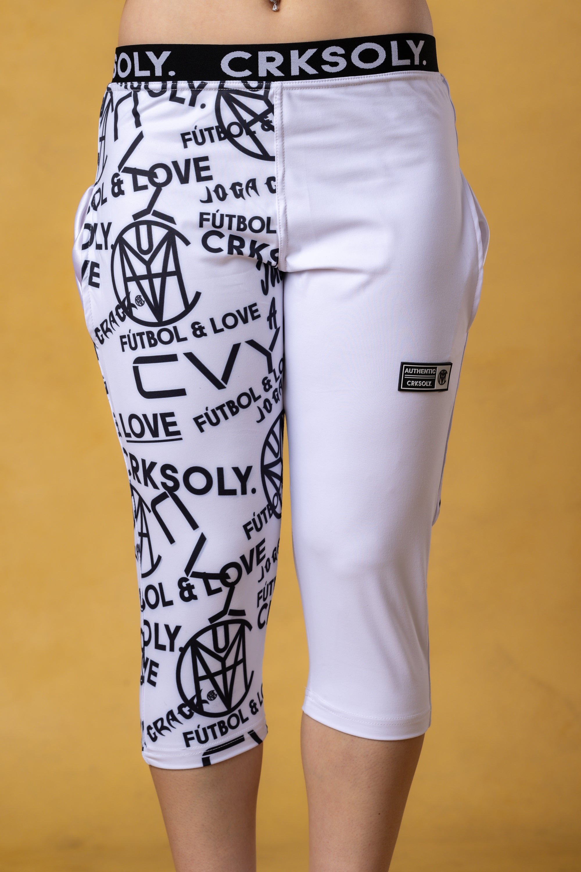 CRKSOLY. Women 3/4 Training Pants